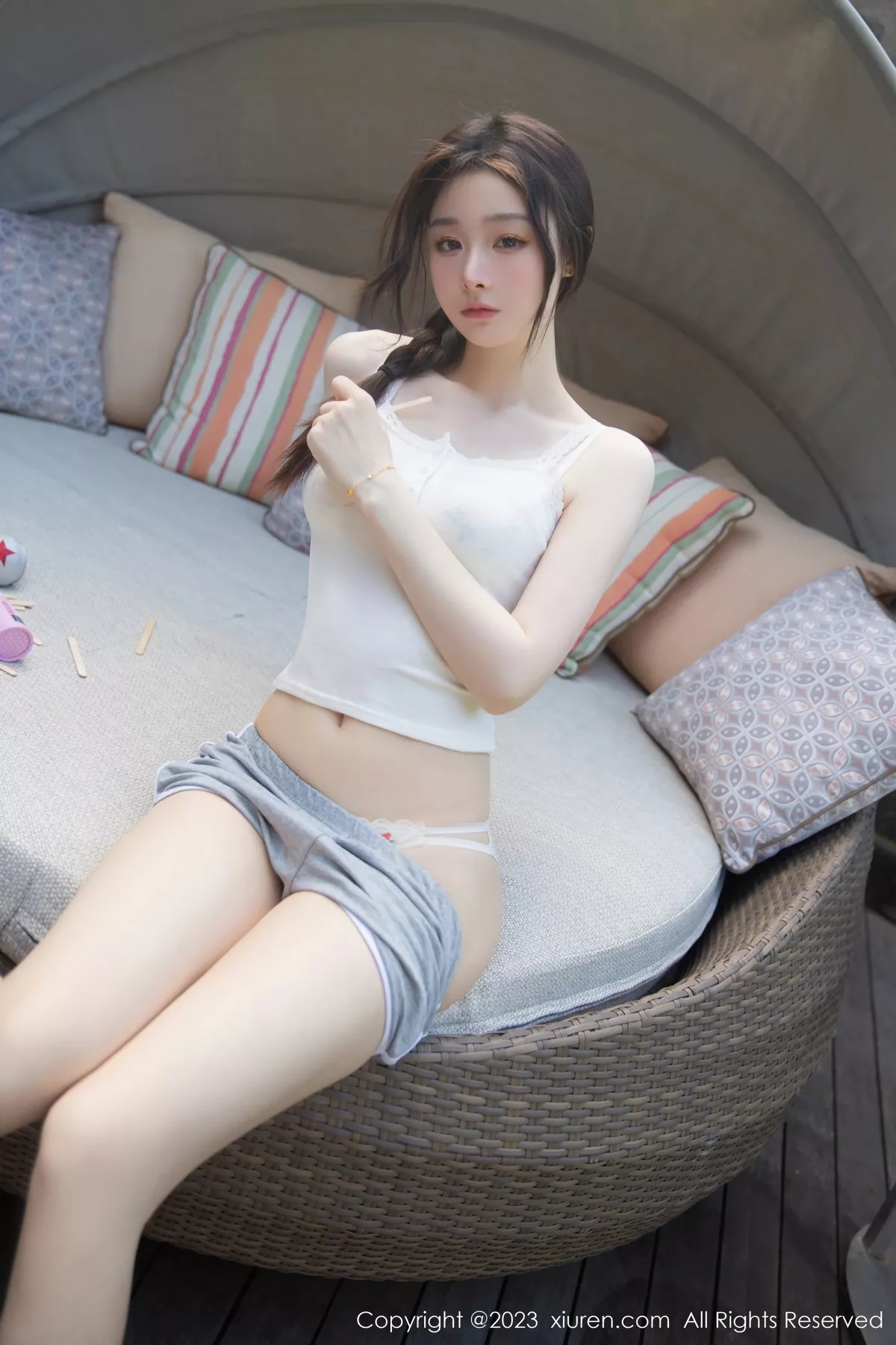 图片[8]-[XiuRen秀人网]第7221期是小逗逗写真-秀人集