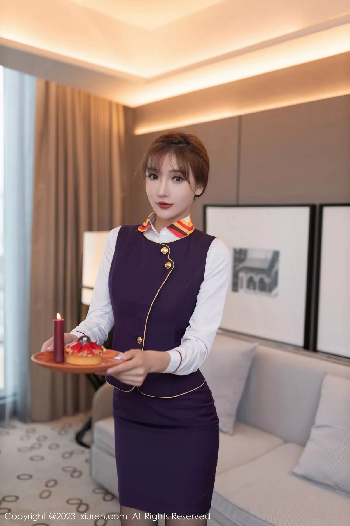 图片[2]-[XiuRen秀人网]第7248期陆萱萱写真-秀人集