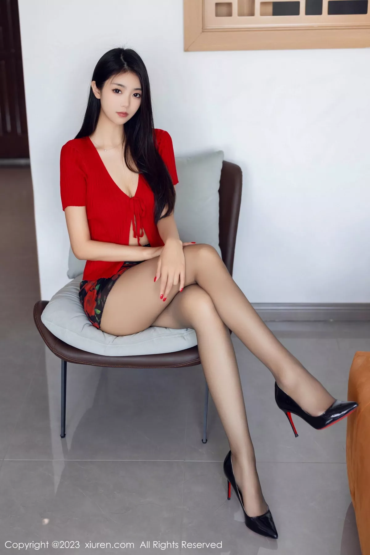 图片[2]-[XiuRen秀人网]第7249期可乐写真-秀人集