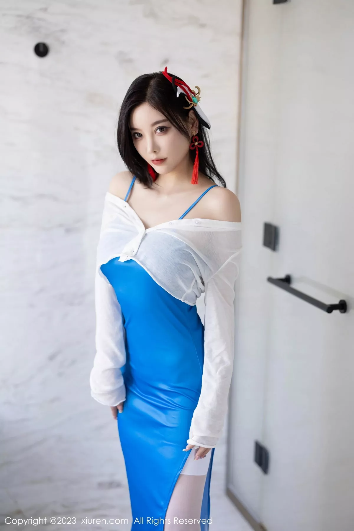 图片[2]-[XiuRen秀人网]第7135期杨晨晨写真-秀人集