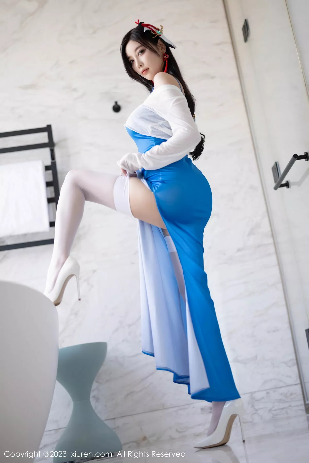 图片[8]-[XiuRen秀人网]第7135期杨晨晨写真-秀人集