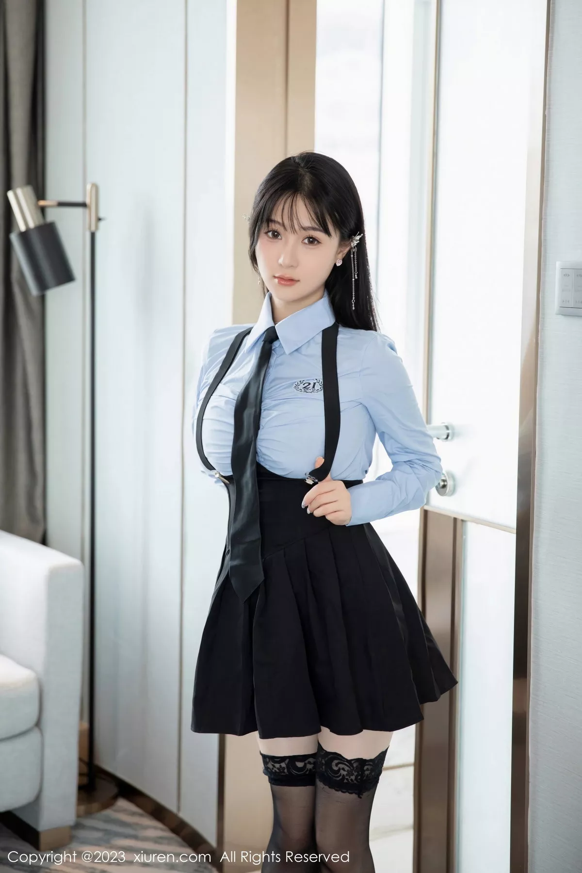 图片[3]-[XiuRen秀人网]第7140期柚琪写真-秀人集