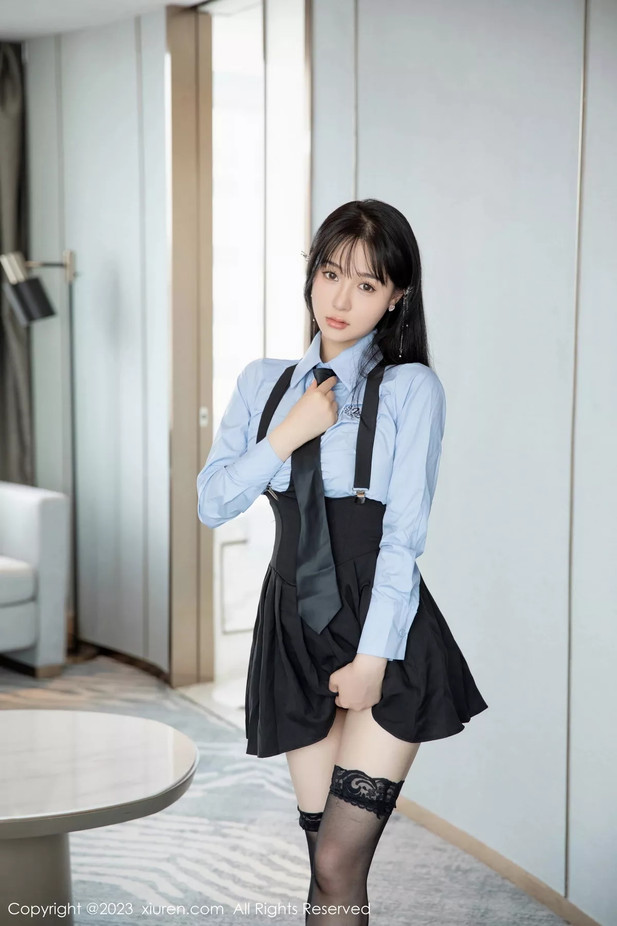 图片[6]-[XiuRen秀人网]第7140期柚琪写真-秀人集