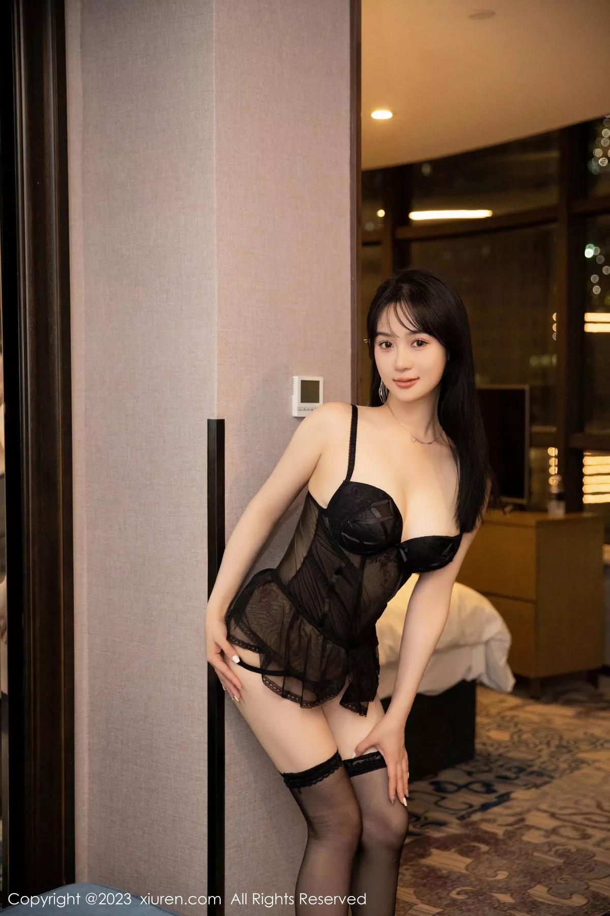 图片[9]-[XiuRen秀人网]第7309期柚琪写真-秀人集