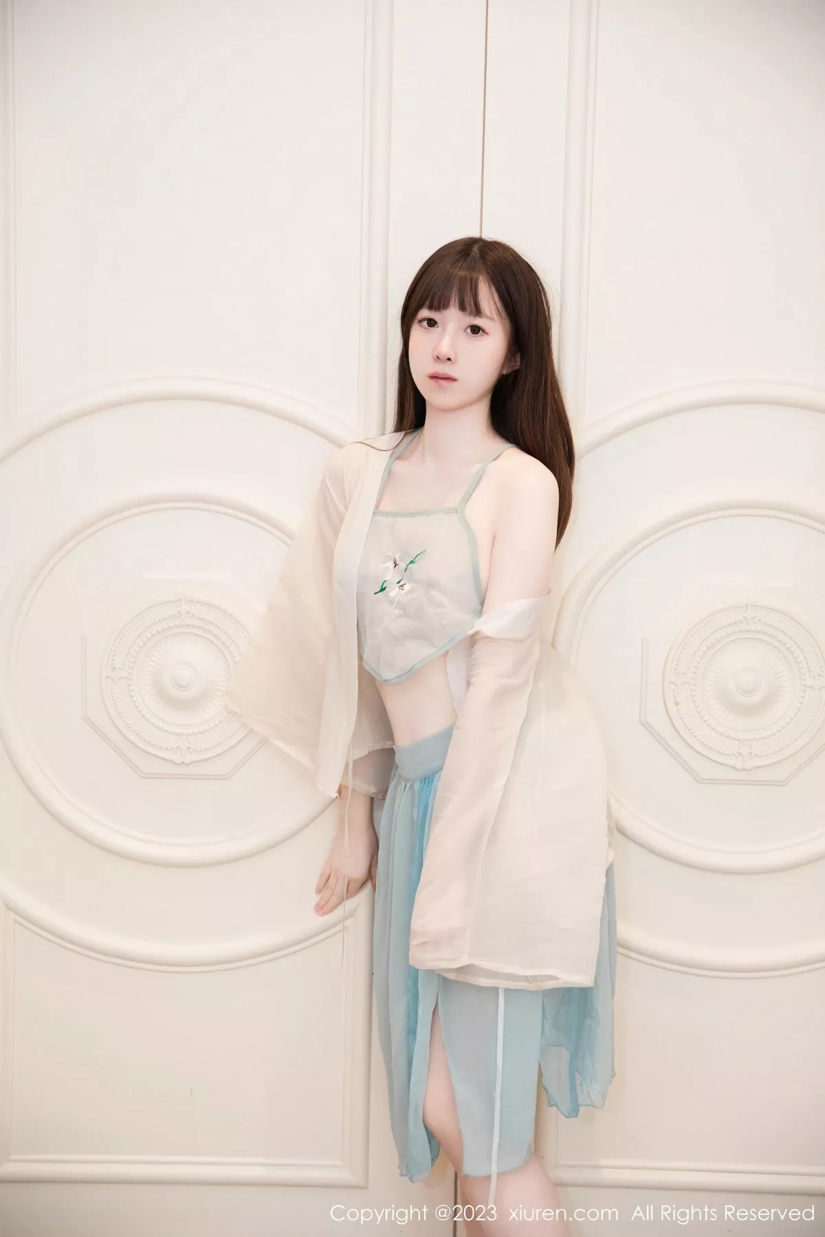 图片[2]-[XiuRen秀人网]第7321期林悠悠写真-秀人集