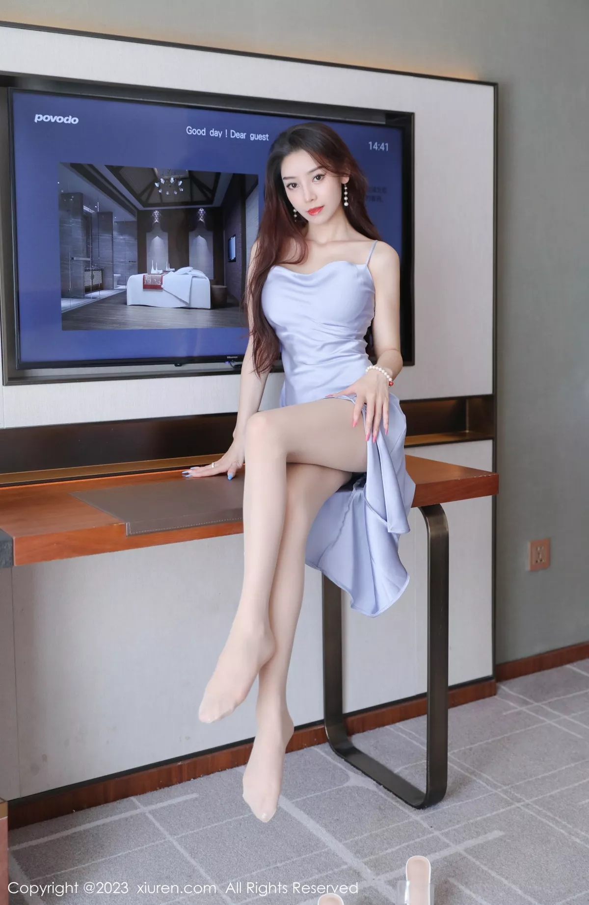 图片[10]-[XiuRen秀人网]第7365期苏曼兮写真-秀人集