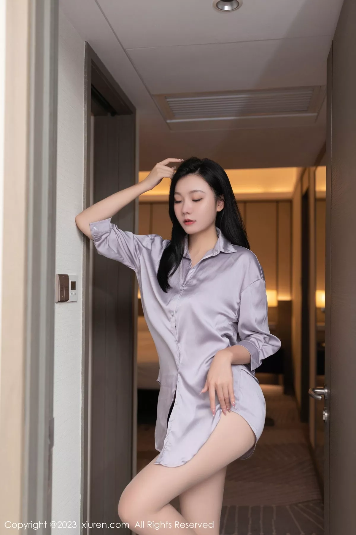 图片[3]-[XiuRen秀人网]第7376期安然写真-秀人集