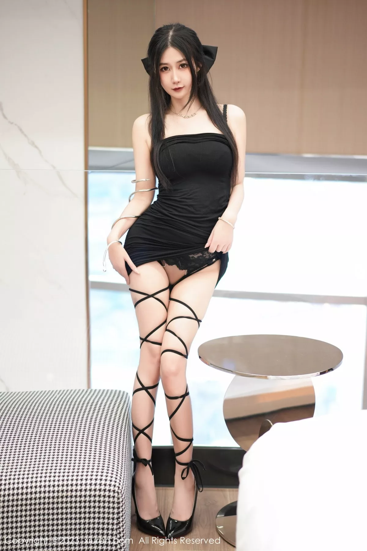 图片[7]-[XiuRen秀人网]第7394期阿姣写真-秀人集