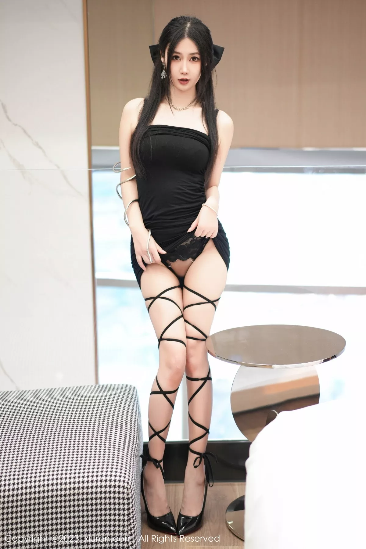 图片[6]-[XiuRen秀人网]第7394期阿姣写真-秀人集