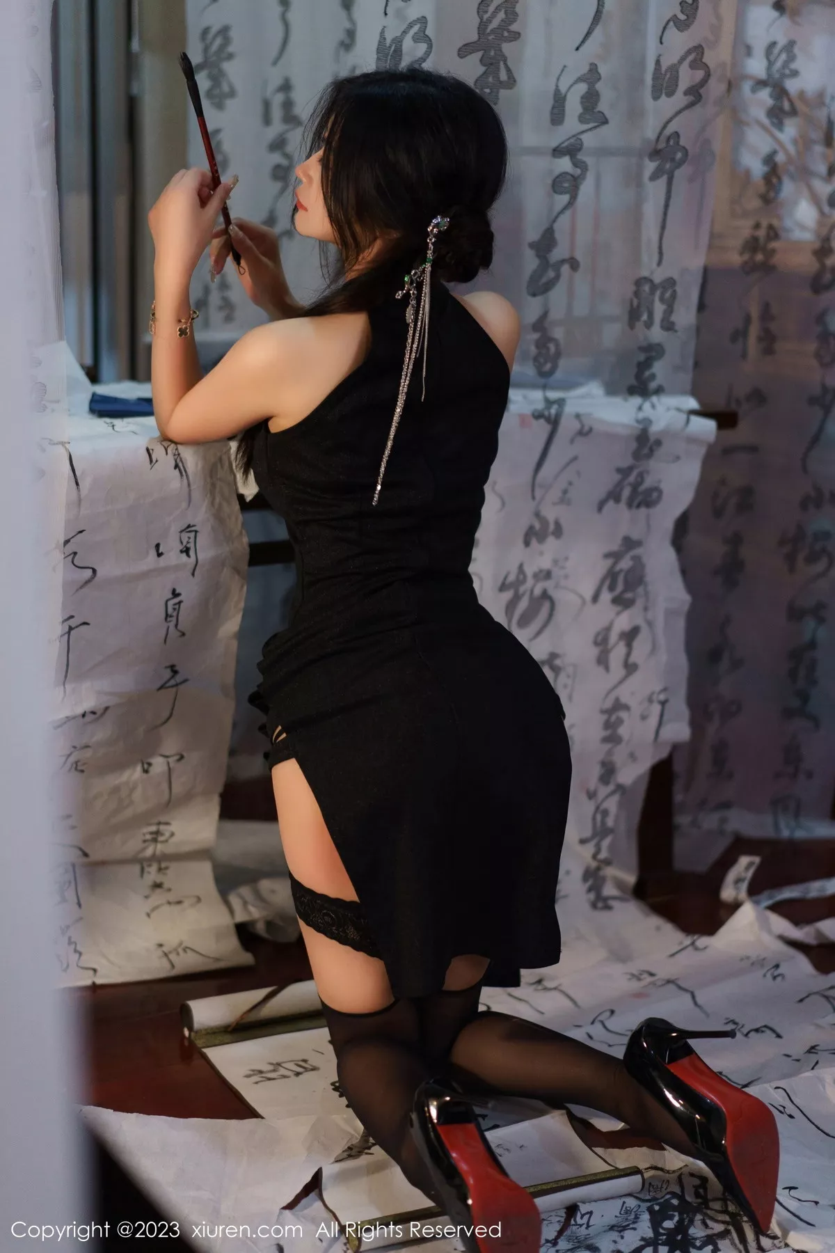 图片[12]-[XiuRen秀人网]第7284期阿姣写真-秀人集