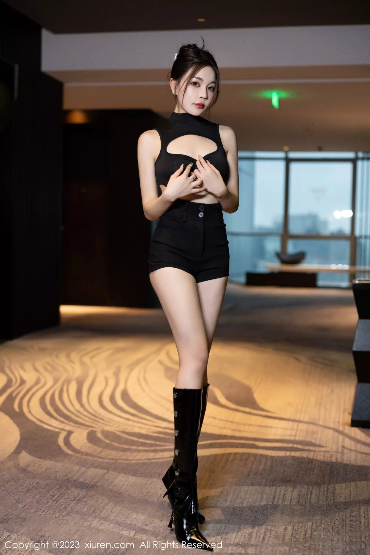 图片[5]-[XiuRen秀人网]第7432期徐莉芝写真-秀人集