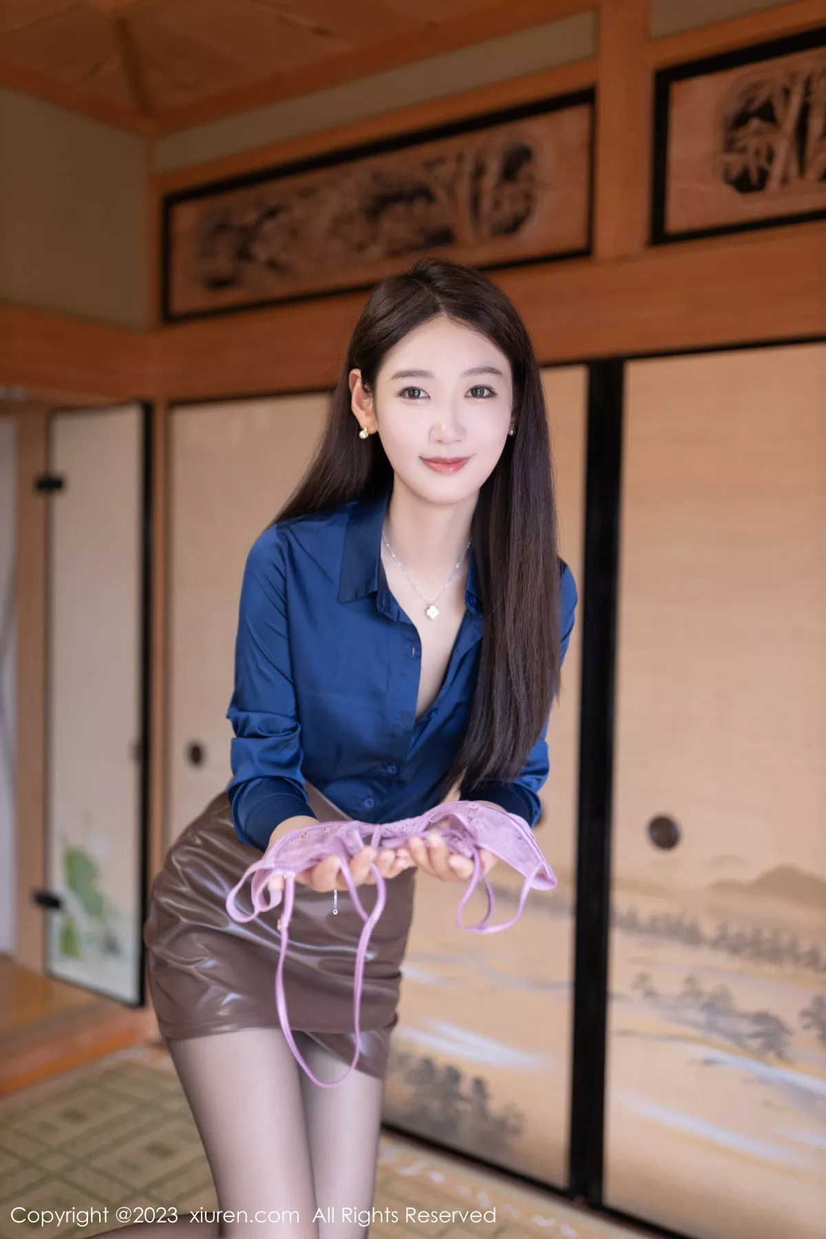 图片[2]-[XiuRen秀人网]第7439期唐安琪写真-秀人集