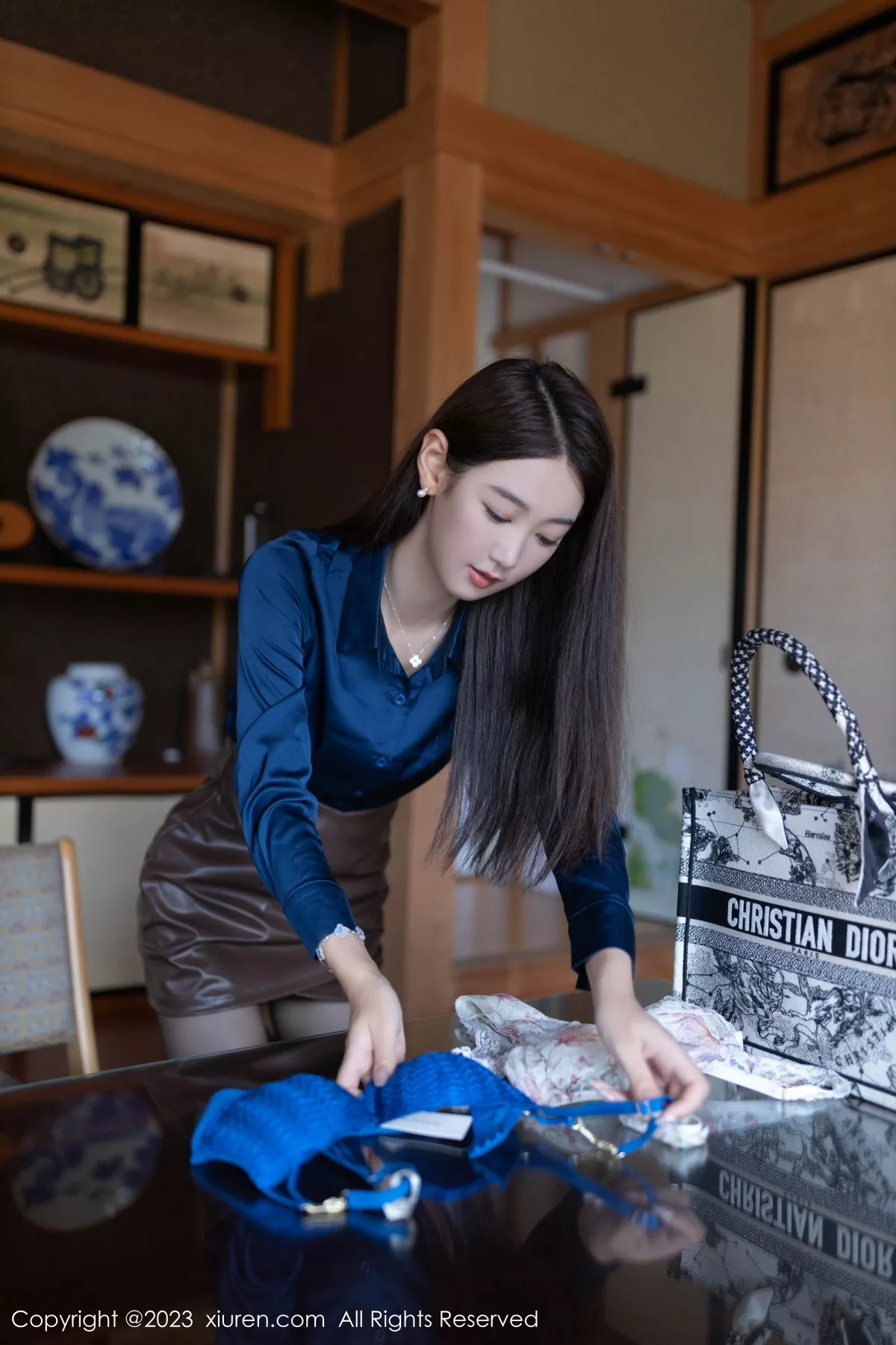 图片[8]-[XiuRen秀人网]第7439期唐安琪写真-秀人集