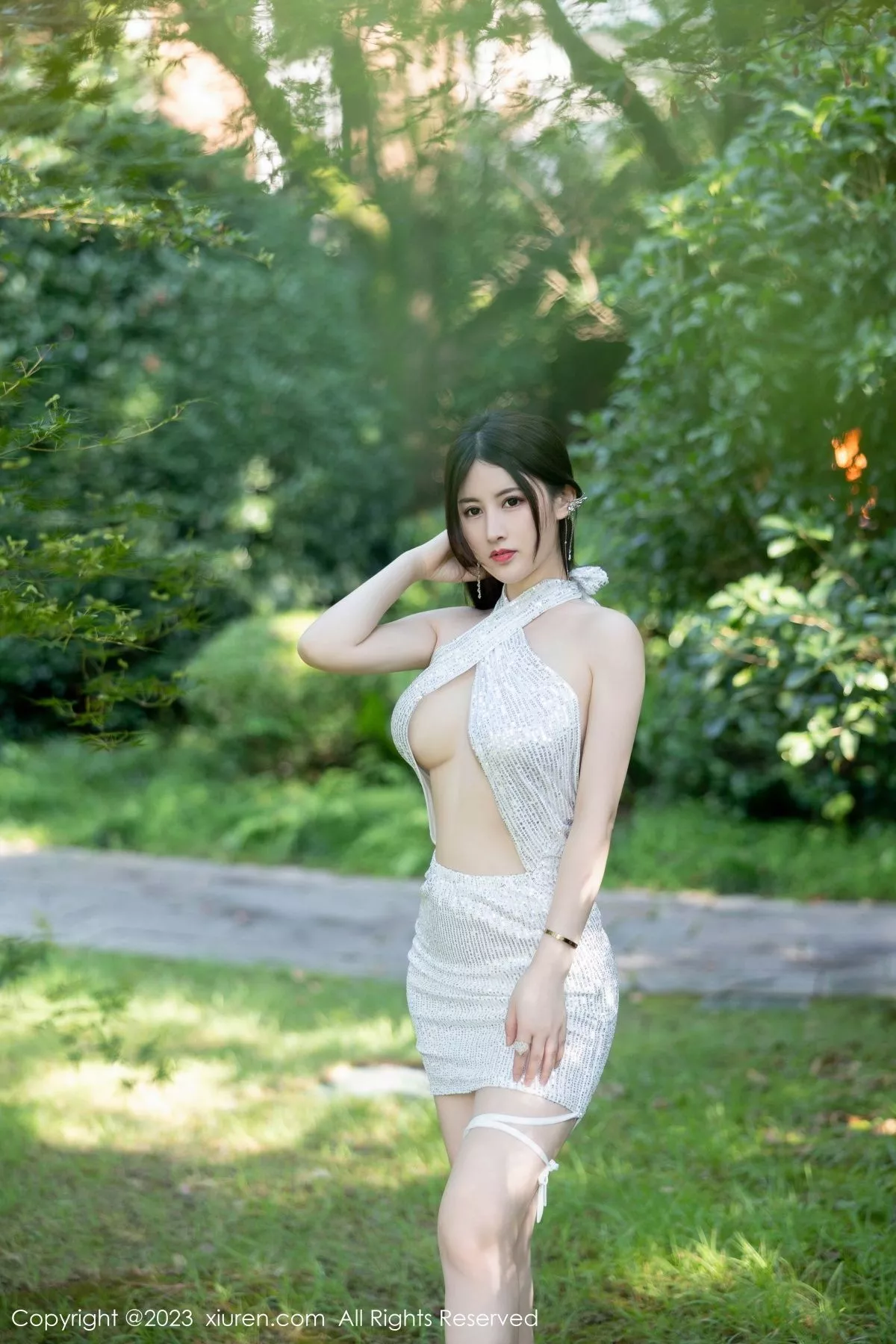 图片[9]-[XiuRen秀人网]第7441期诗诗写真-秀人集