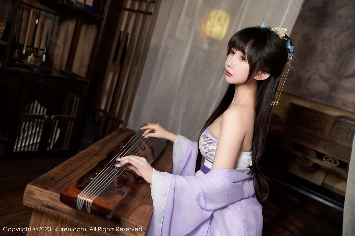 图片[2]-[XiuRen秀人网]第7442期波巧酱写真-秀人集