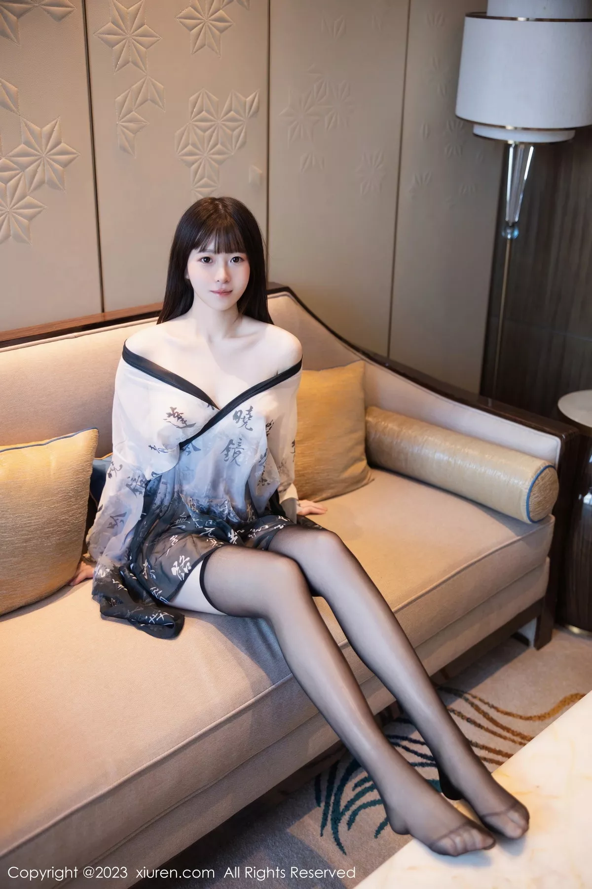 图片[2]-[XiuRen秀人网]第7459期林悠悠写真-秀人集