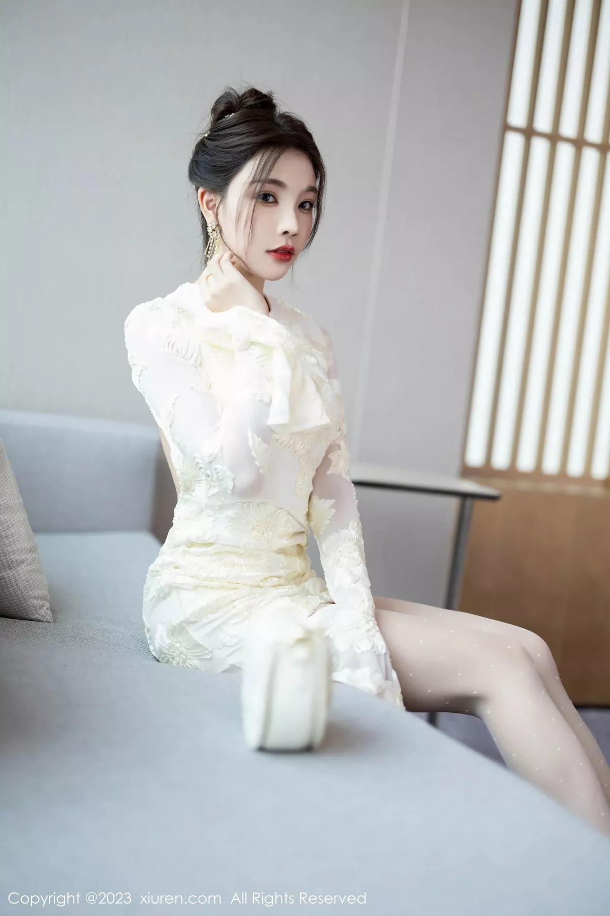 图片[4]-[XiuRen秀人网]第7476期徐莉芝写真-秀人集