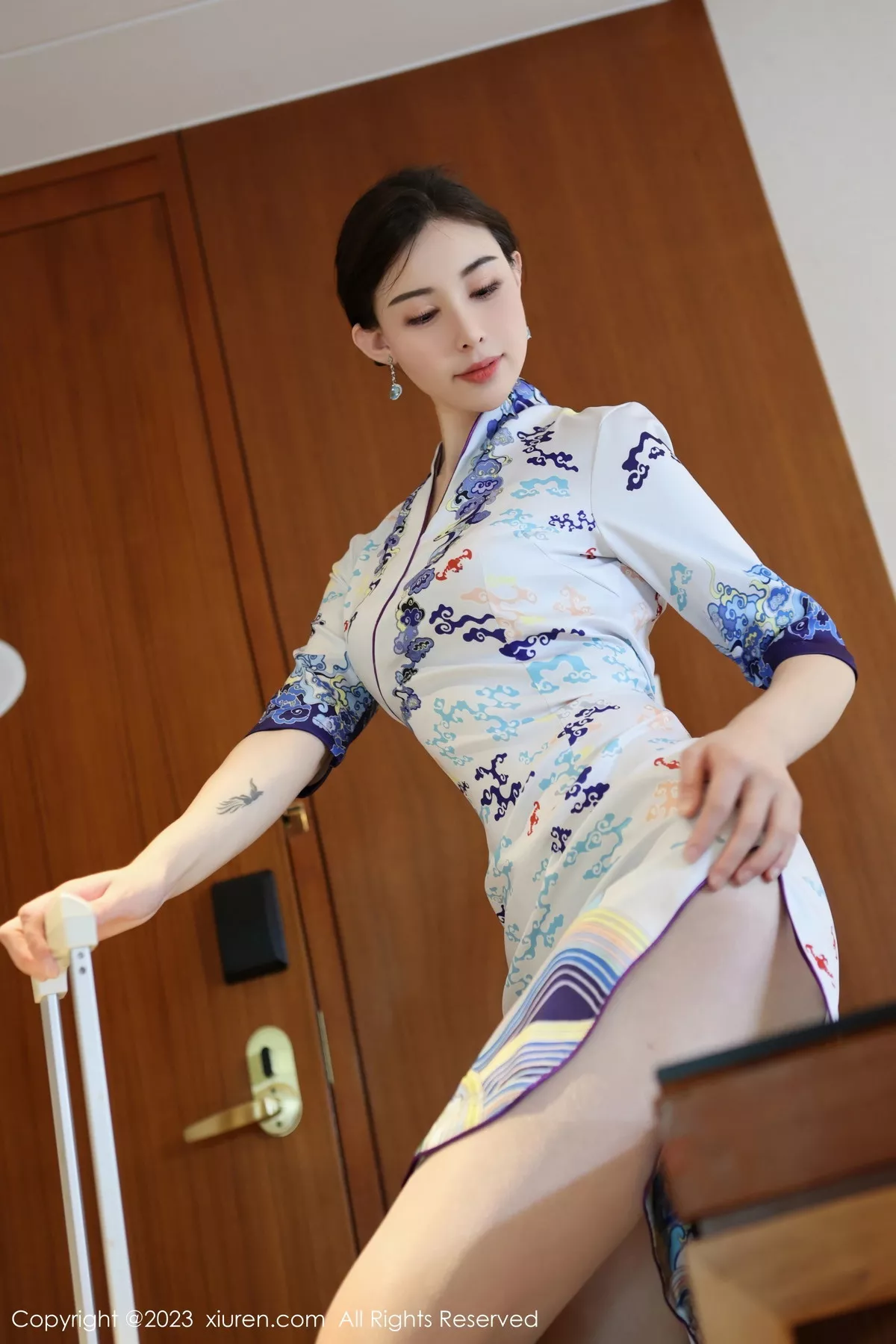 图片[3]-[XiuRen秀人网]第7479期曼柔写真-秀人集