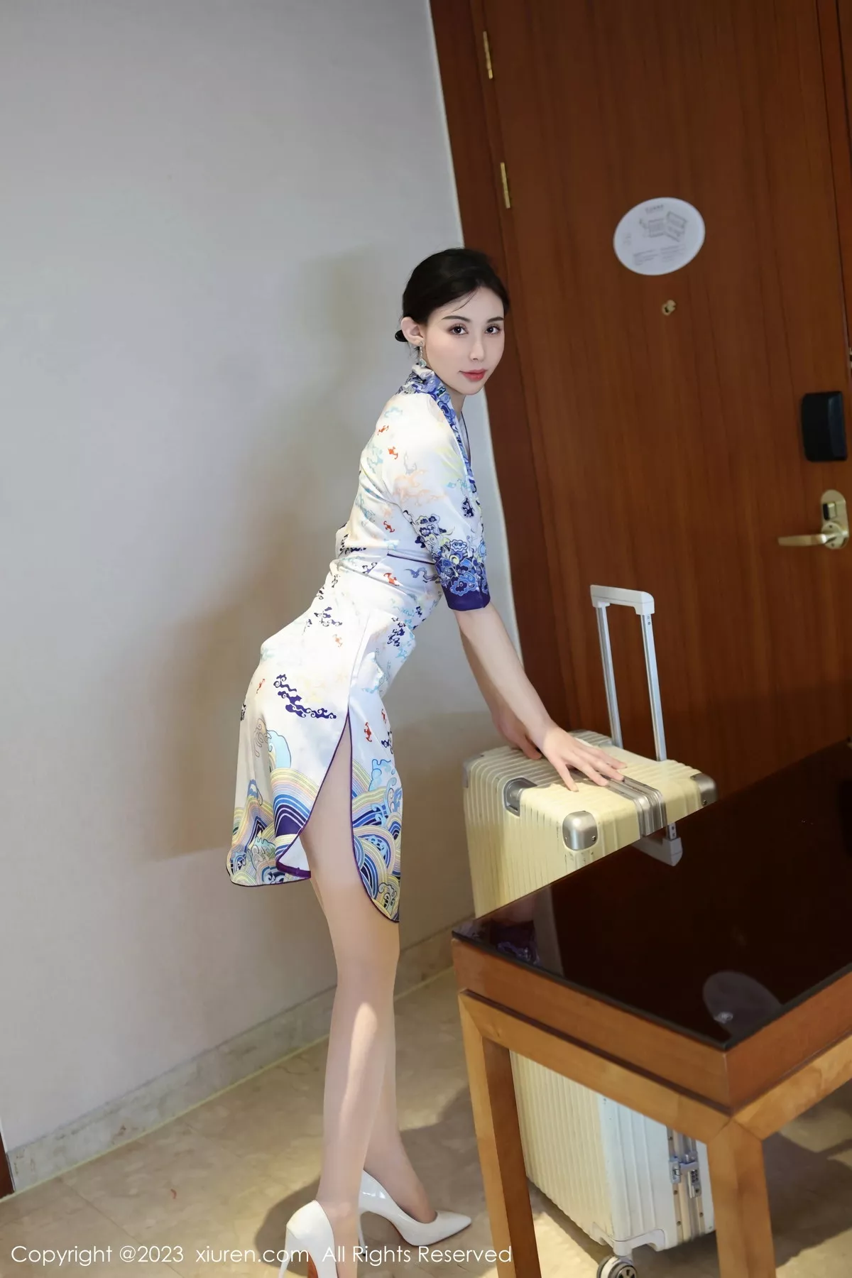 图片[4]-[XiuRen秀人网]第7479期曼柔写真-秀人集