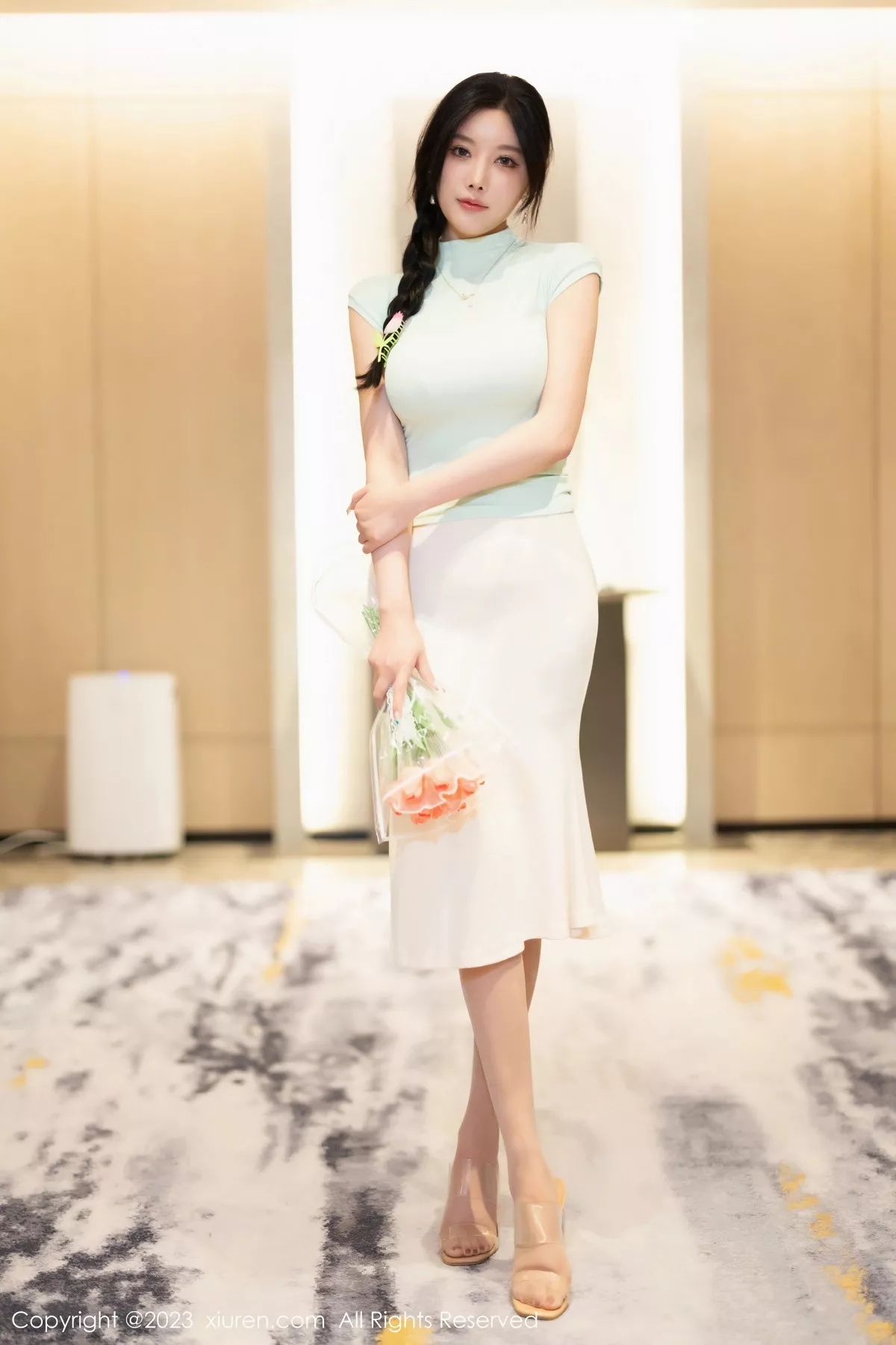图片[9]-[XiuRen秀人网]第7481期杨晨晨写真-秀人集