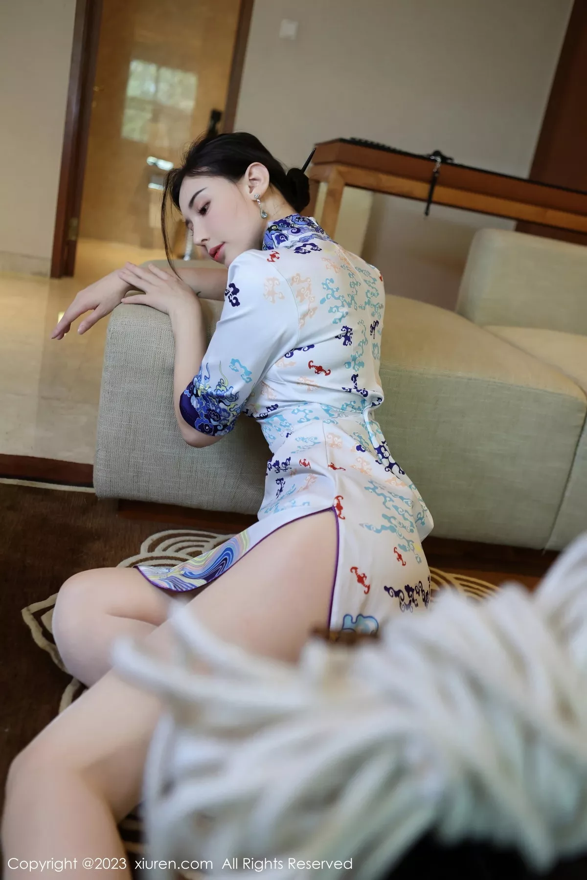 图片[20]-[XiuRen秀人网]第7479期曼柔写真-秀人集