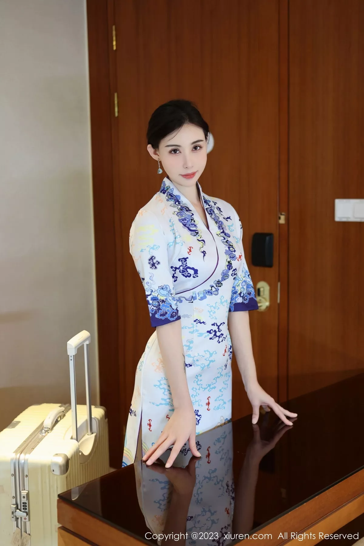 图片[2]-[XiuRen秀人网]第7479期曼柔写真-秀人集