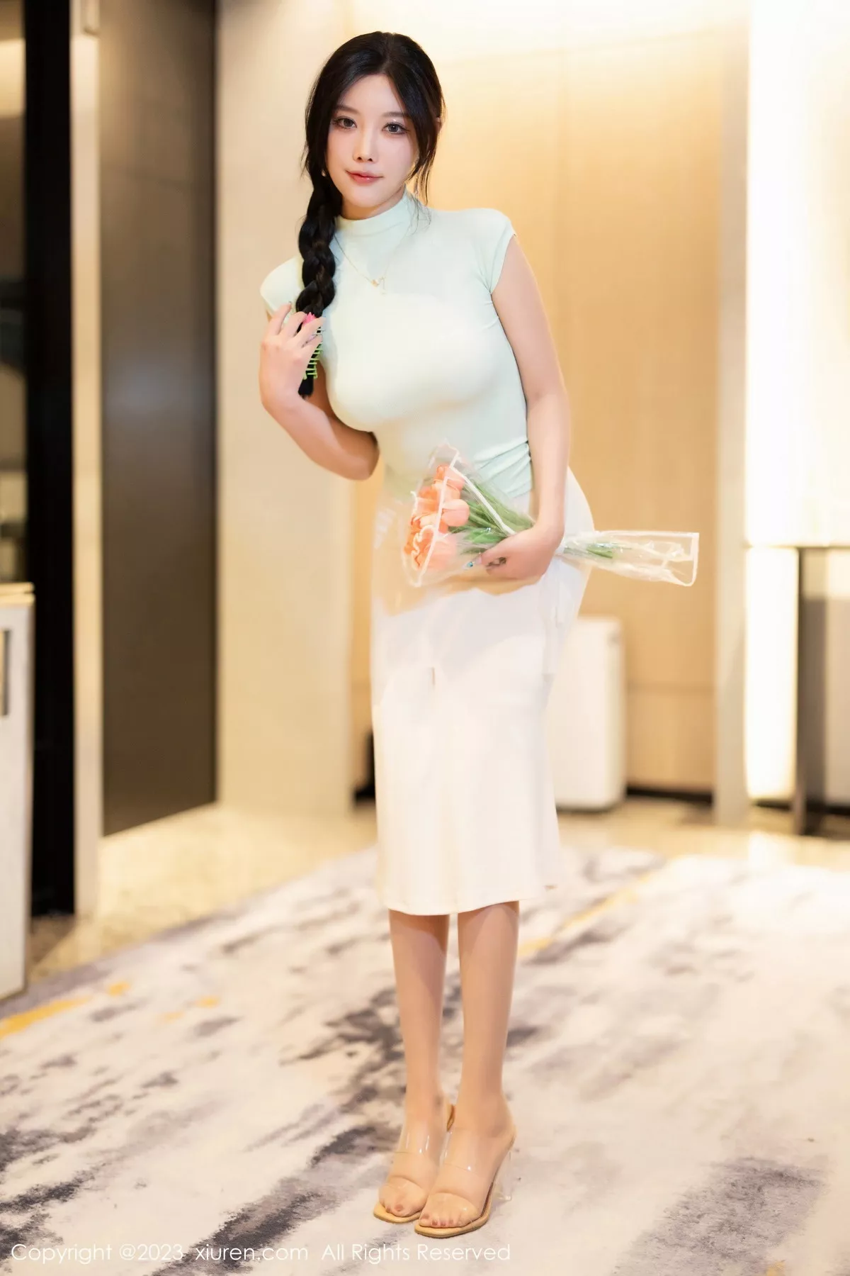 图片[10]-[XiuRen秀人网]第7481期杨晨晨写真-秀人集