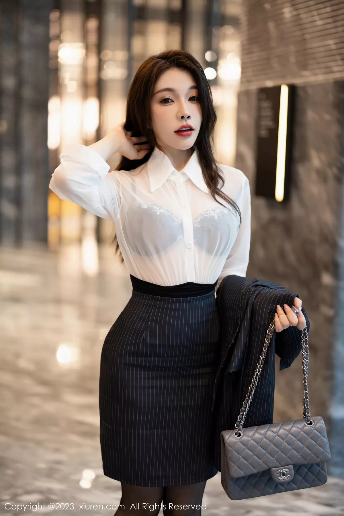 图片[9]-[XiuRen秀人网]第7508期徐莉芝写真-秀人集