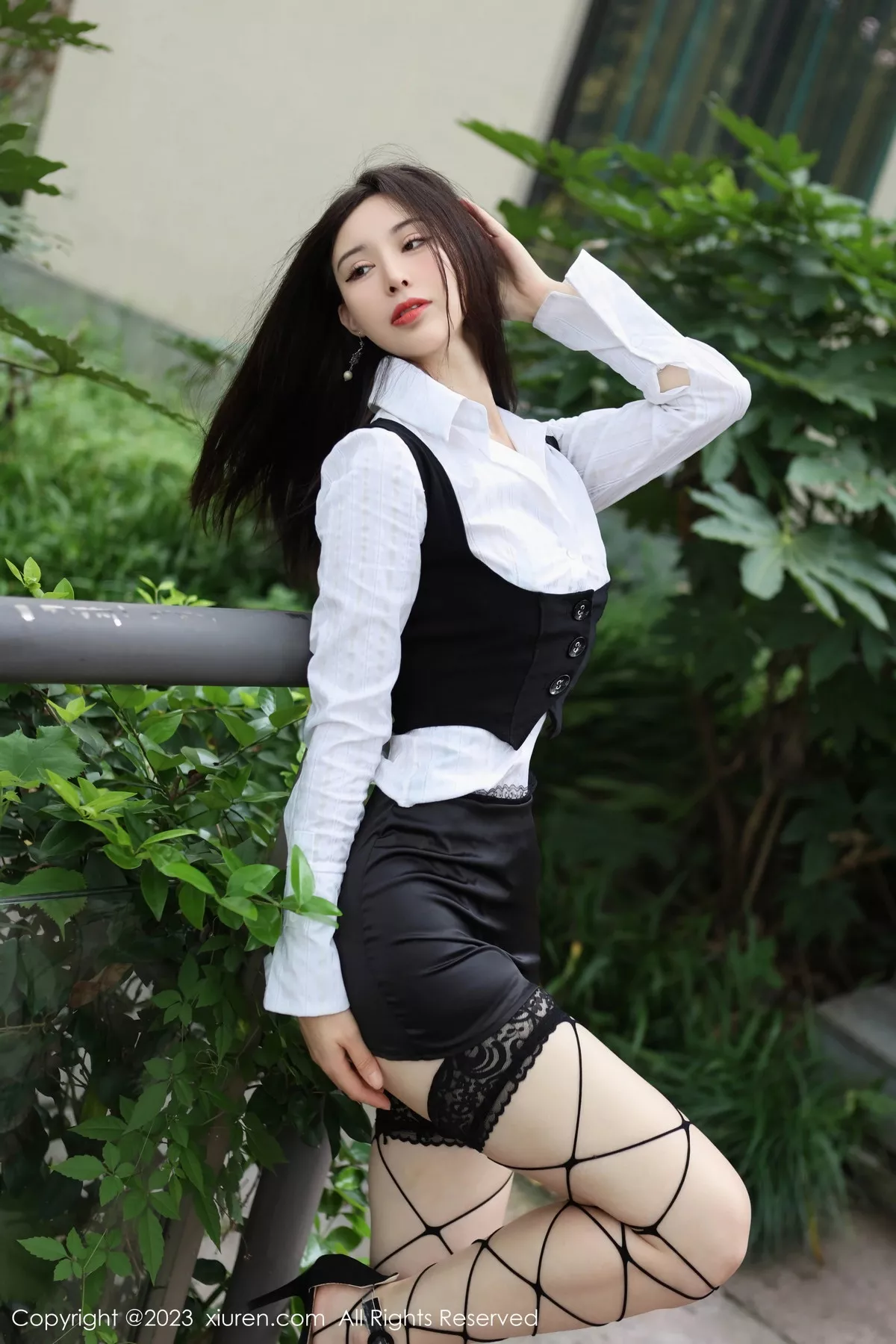 图片[4]-[XiuRen秀人网]第7525期曼柔写真-秀人集