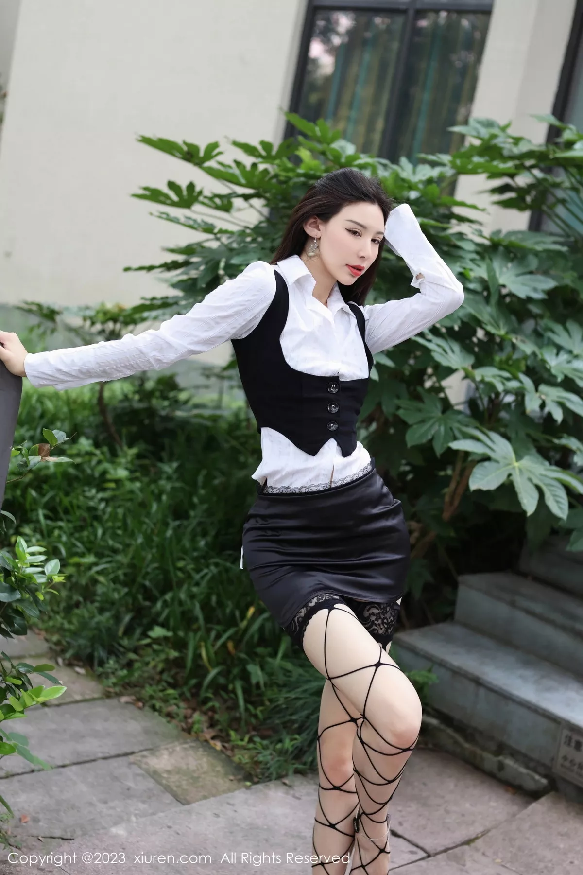 图片[6]-[XiuRen秀人网]第7525期曼柔写真-秀人集