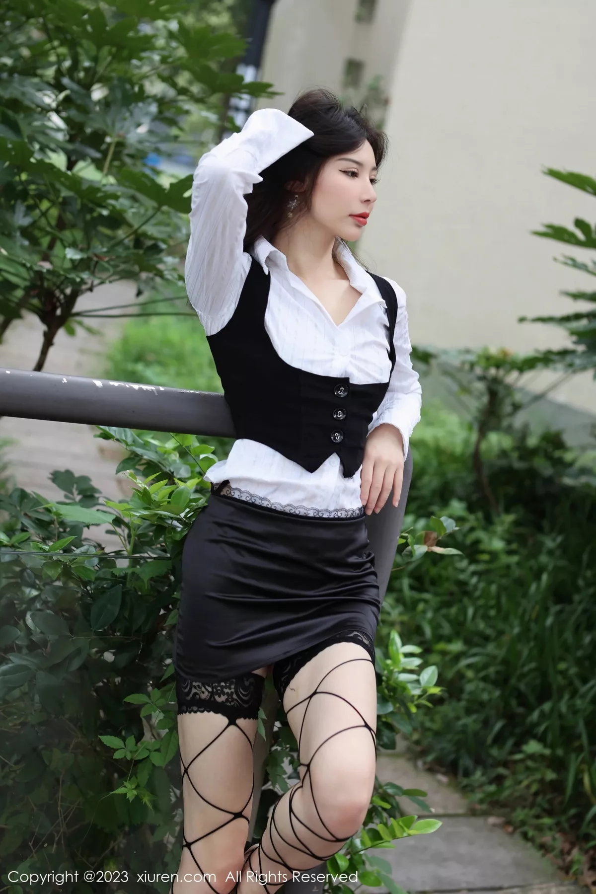 图片[7]-[XiuRen秀人网]第7525期曼柔写真-秀人集