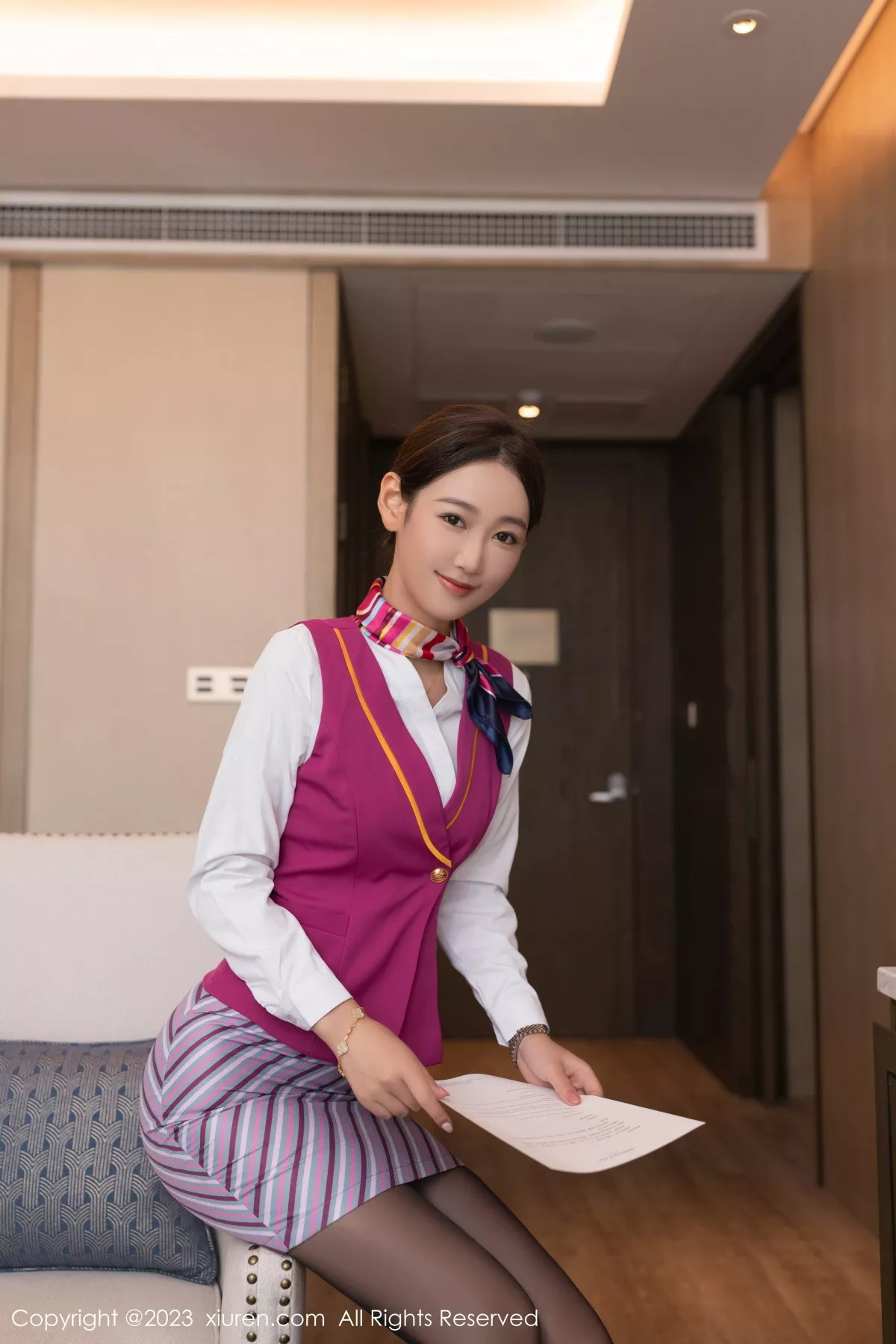 图片[3]-[XiuRen秀人网]第7405期唐安琪写真-秀人集