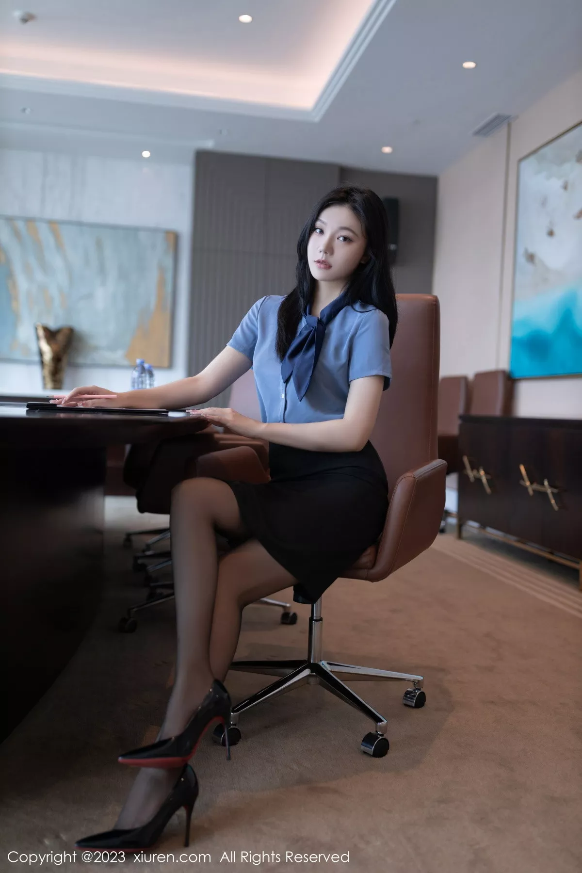 图片[6]-[XiuRen秀人网]第7409期安然写真-秀人集