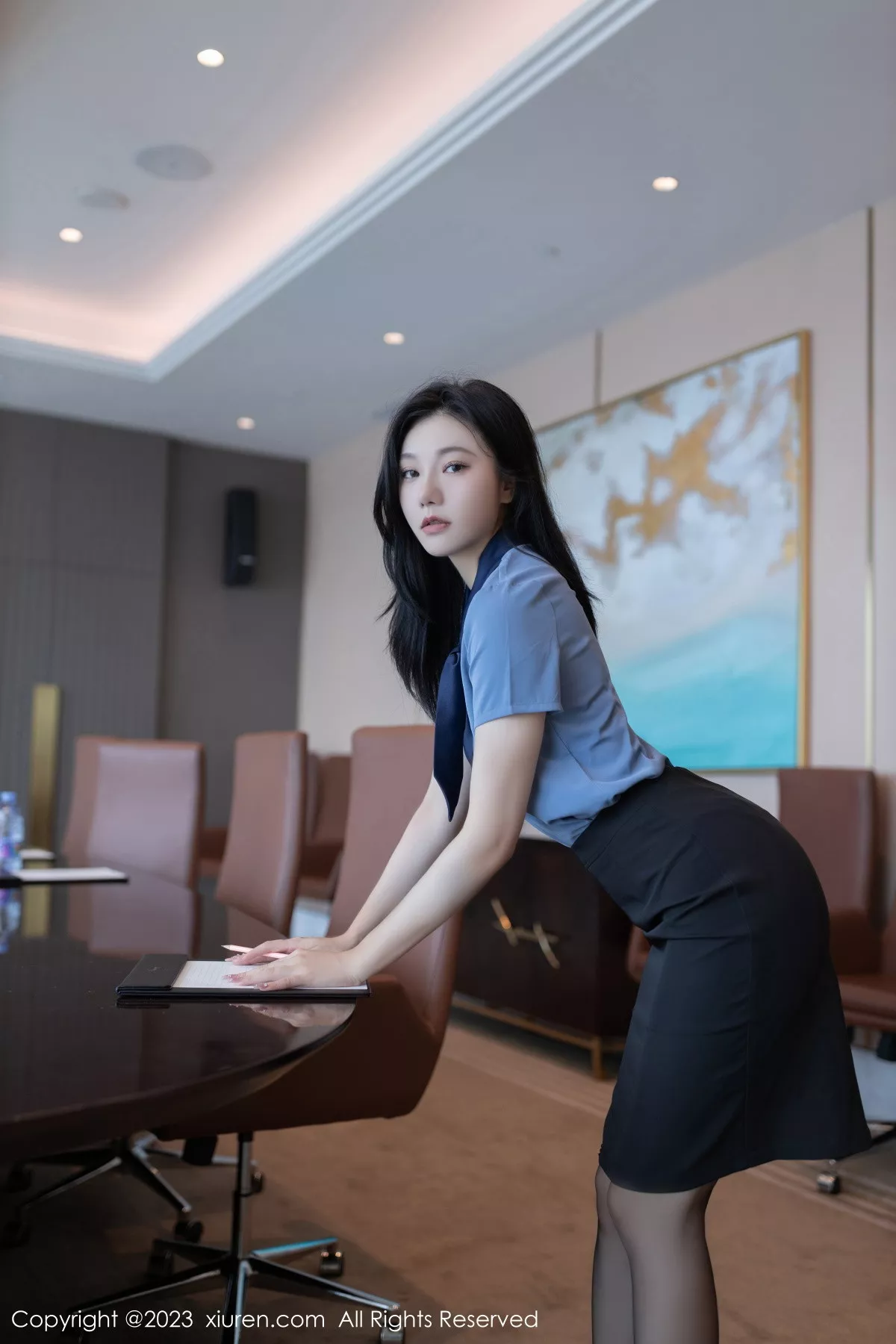 图片[2]-[XiuRen秀人网]第7409期安然写真-秀人集