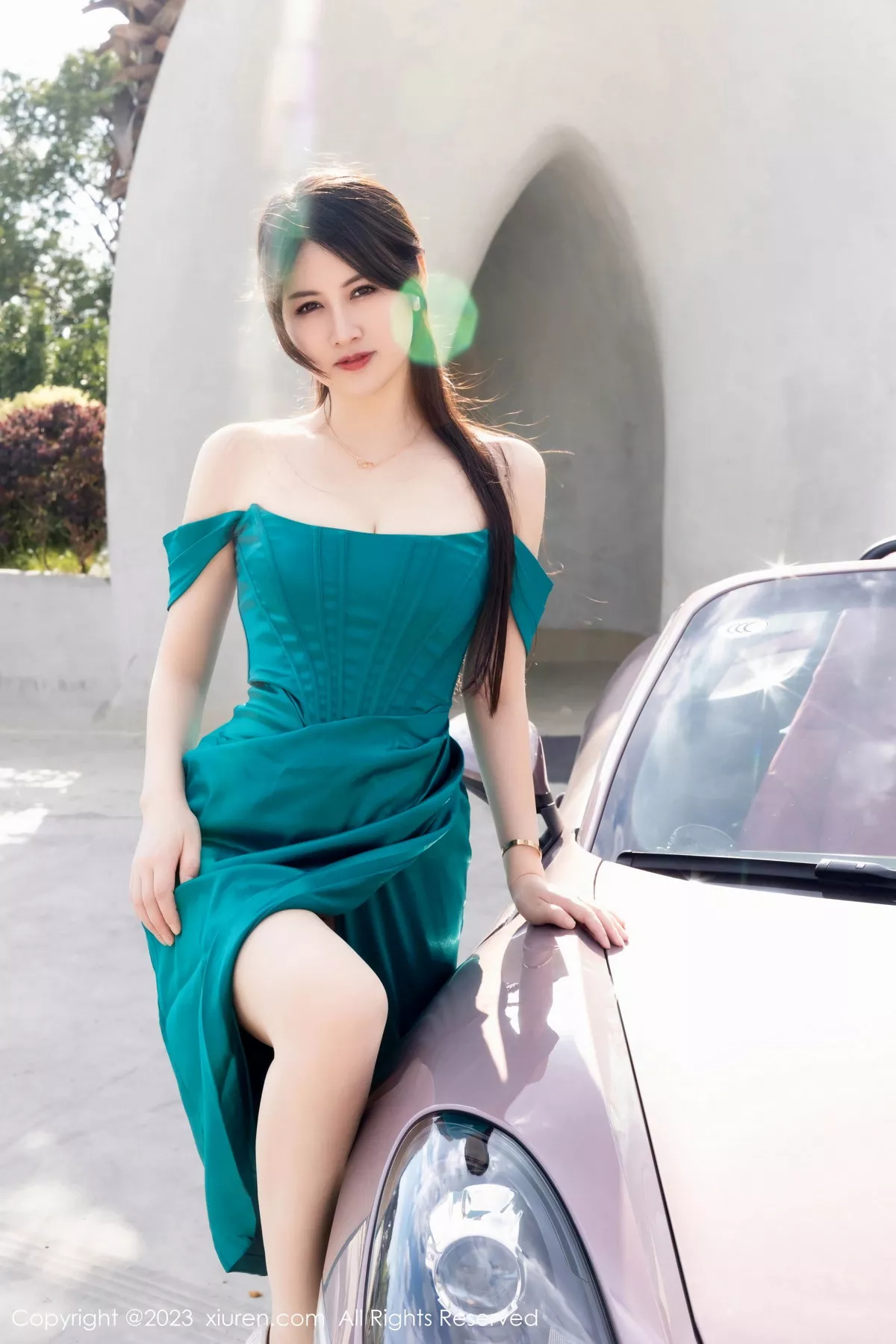 图片[2]-[XiuRen秀人网]第7592期诗诗写真-秀人集