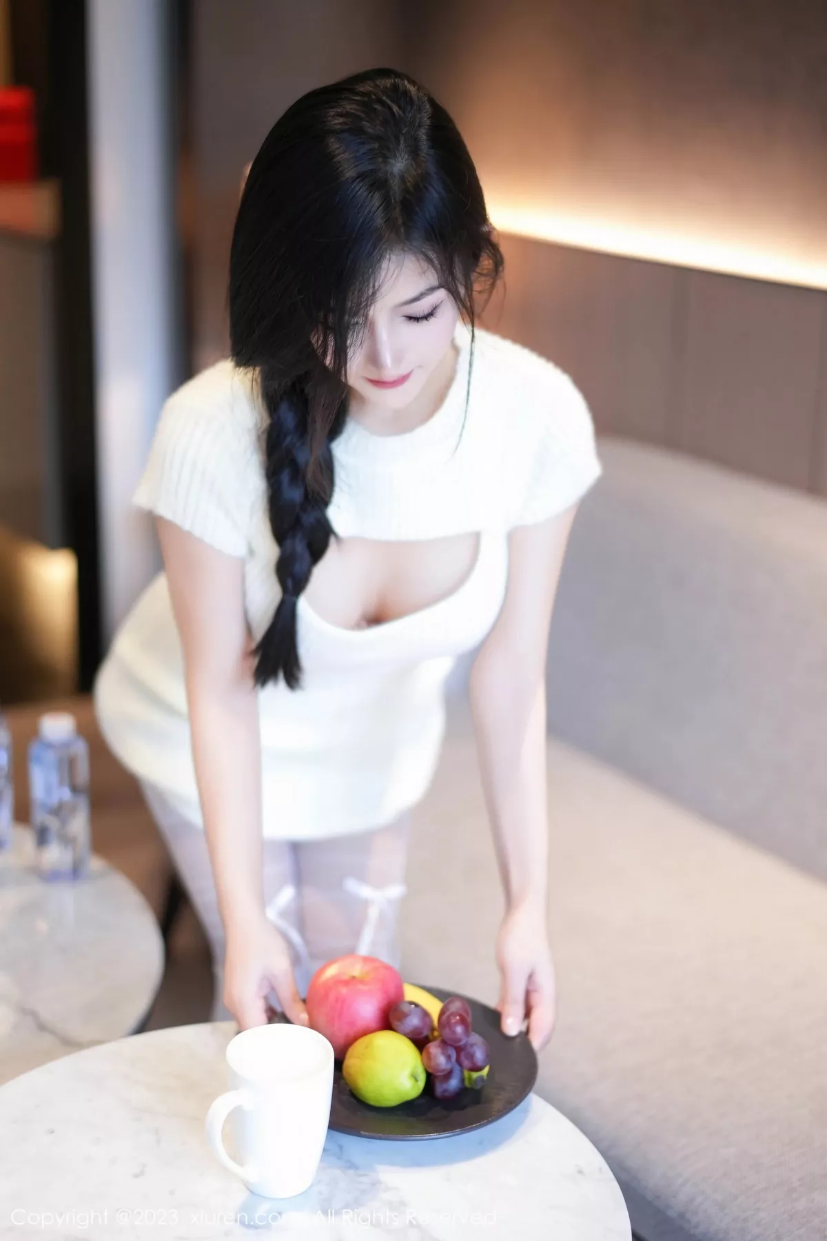 图片[2]-[XiuRen秀人网]第7542期小逗逗写真-秀人集