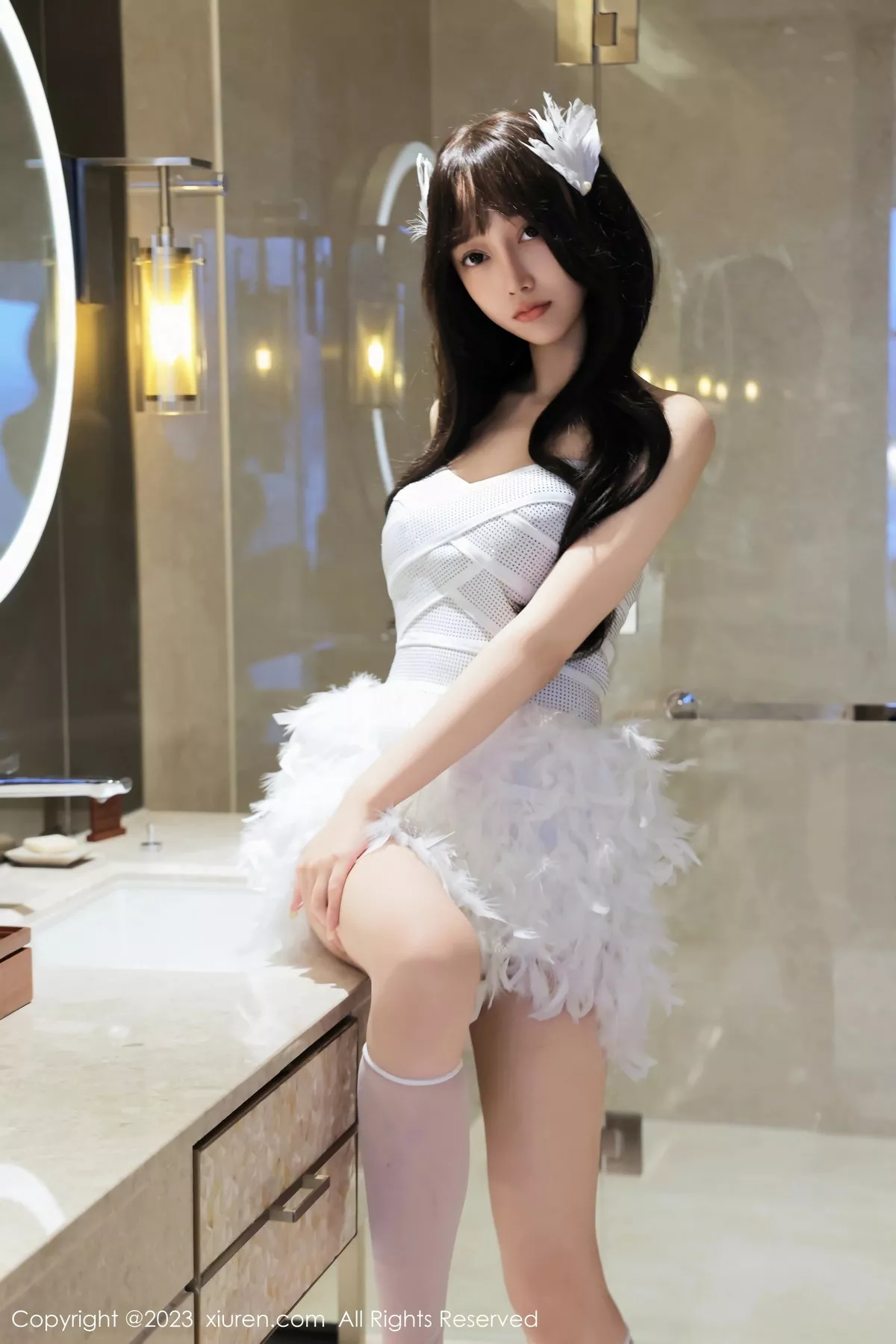 图片[6]-[XiuRen秀人网]第7644期玥儿玥写真-秀人集