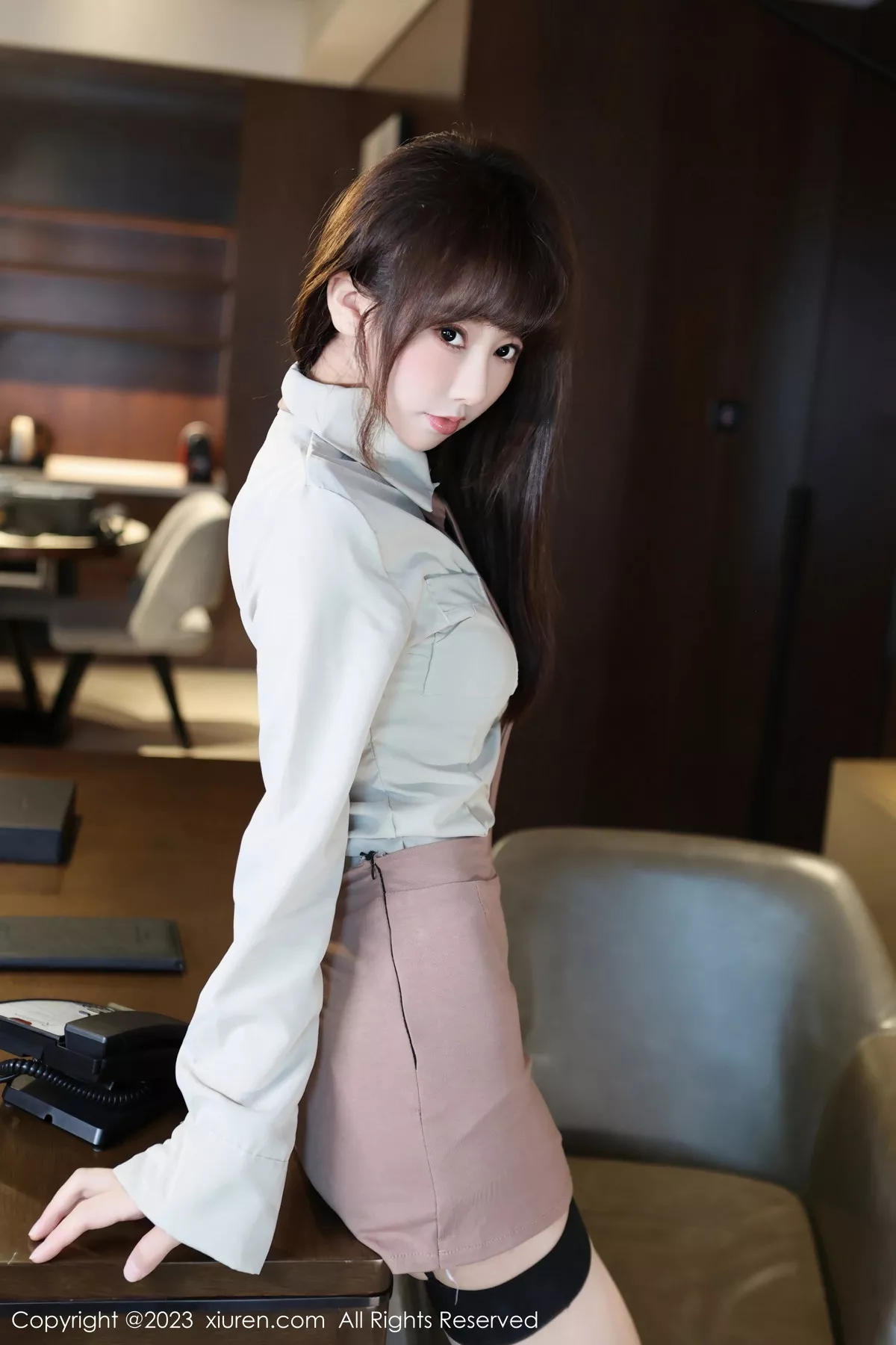 图片[9]-[XiuRen秀人网]第7643期白笑笑写真-秀人集