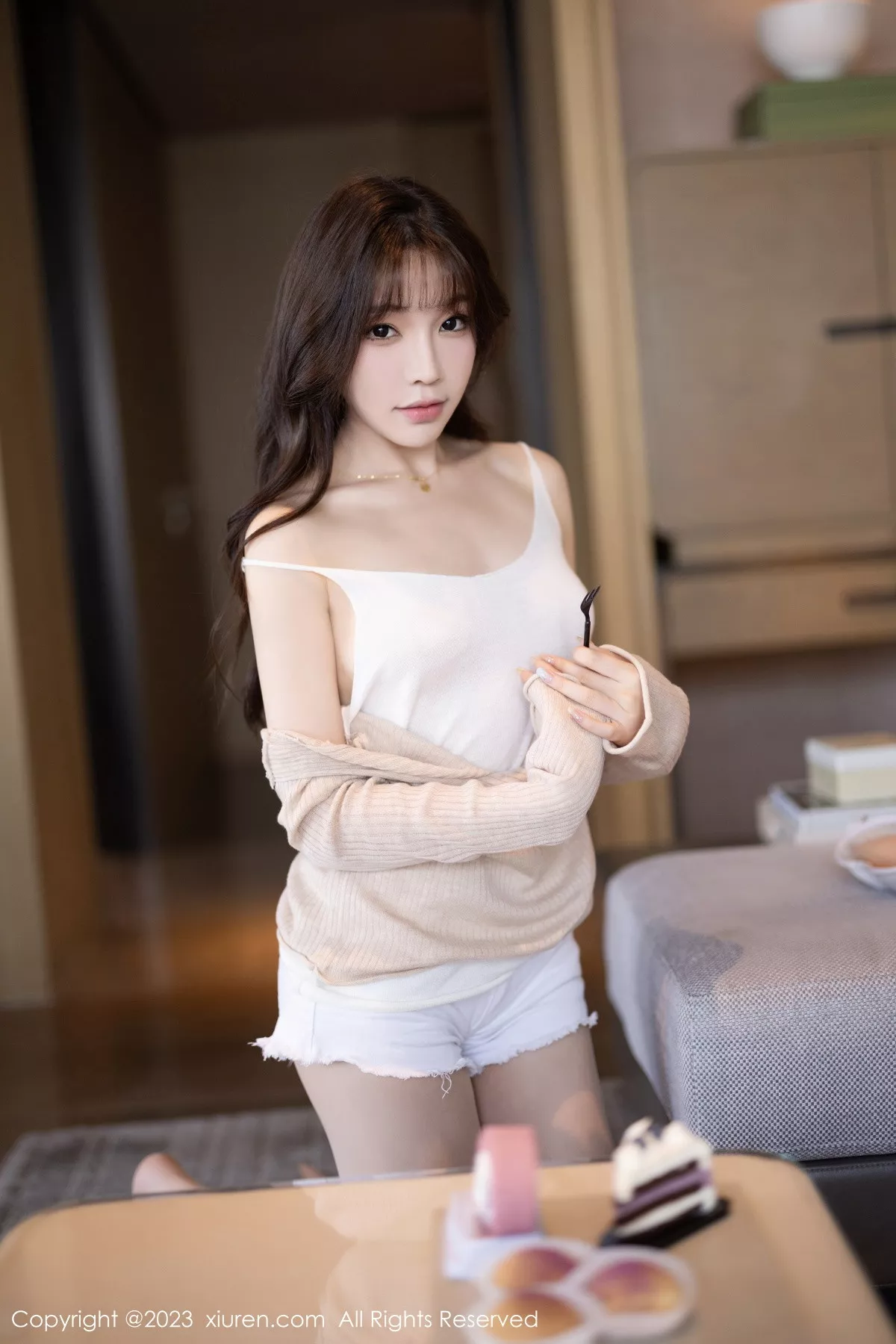 图片[24]-[XiuRen秀人网]第7647期徐莉芝写真-秀人集