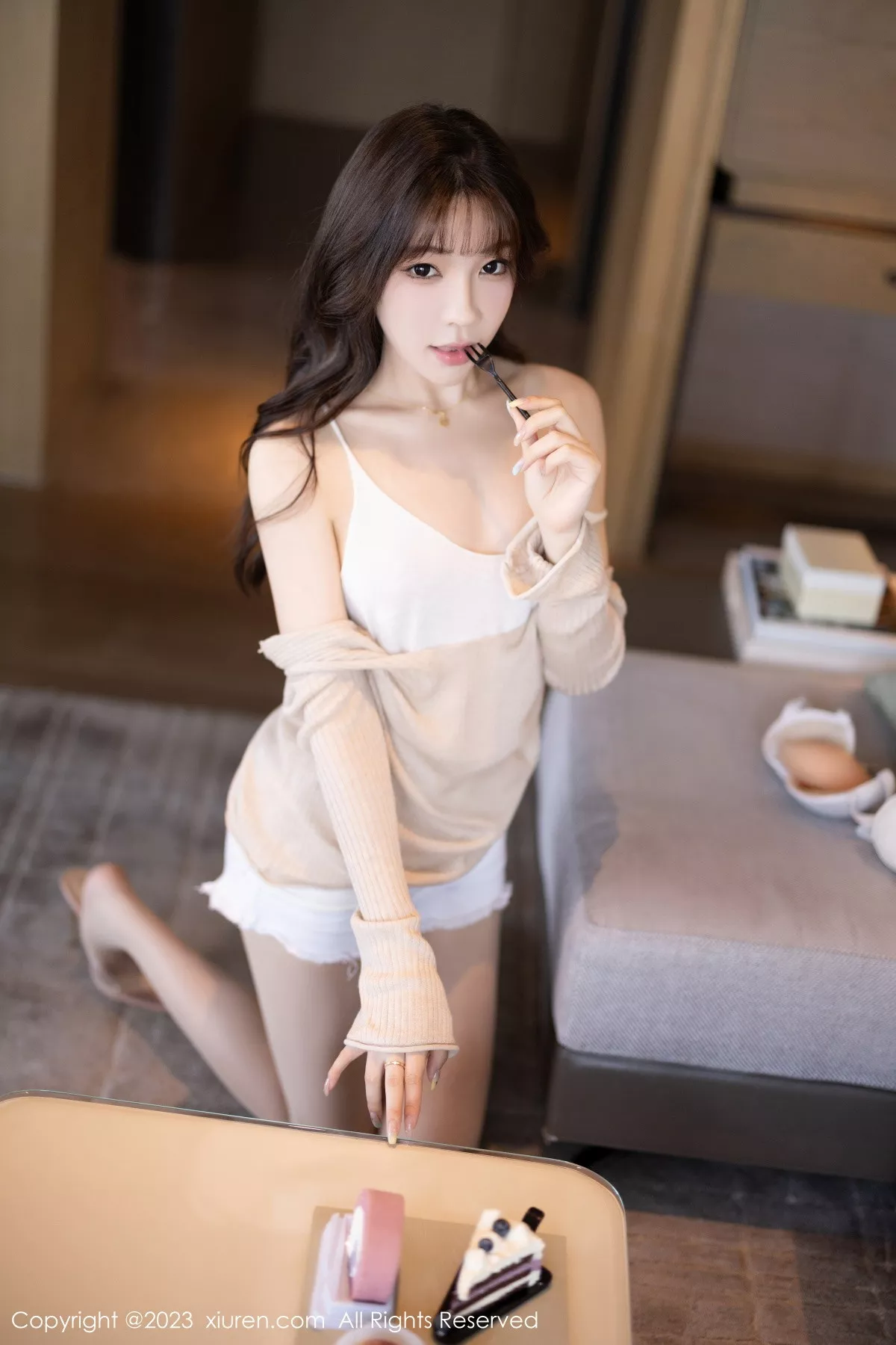 图片[23]-[XiuRen秀人网]第7647期徐莉芝写真-秀人集