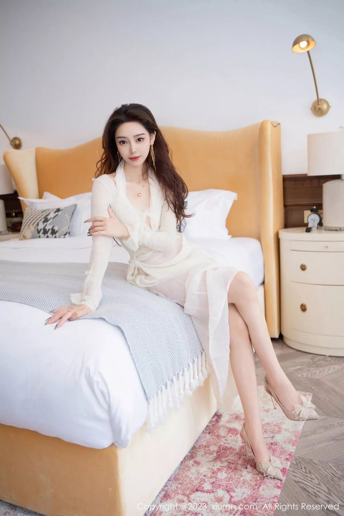 图片[2]-[XiuRen秀人网]第7658期苏曼兮写真-秀人集