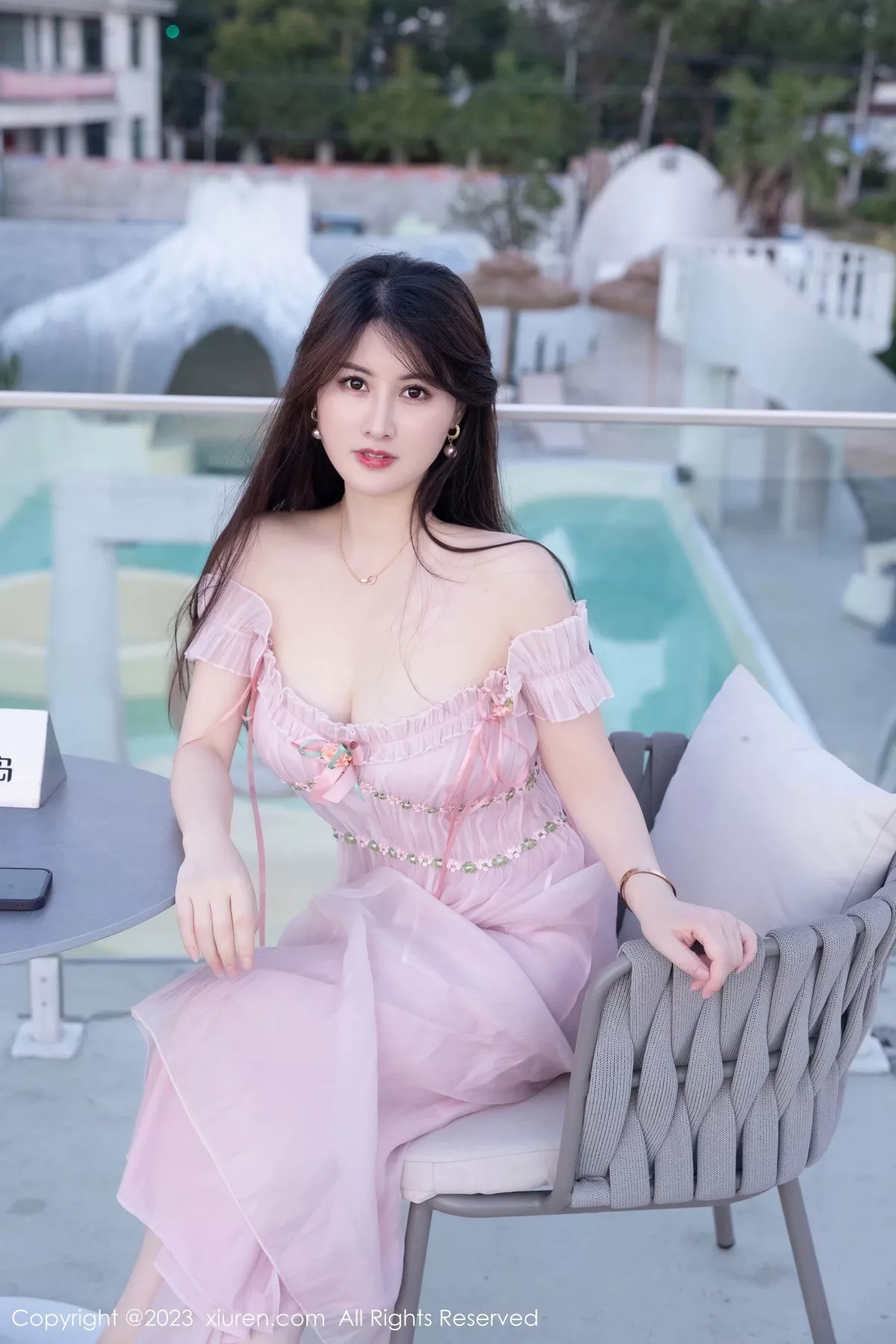 图片[4]-[XiuRen秀人网]第7666期诗诗写真-秀人集