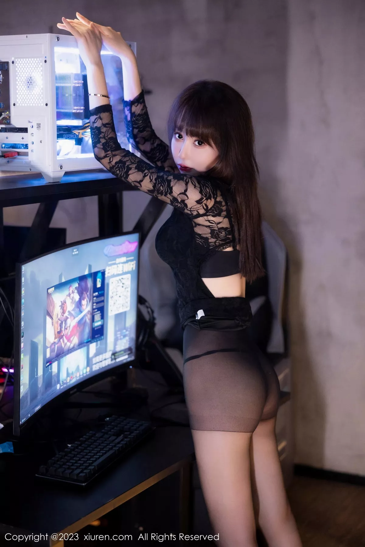 图片[4]-[XiuRen秀人网]第7751期韩系学妹写真-秀人集