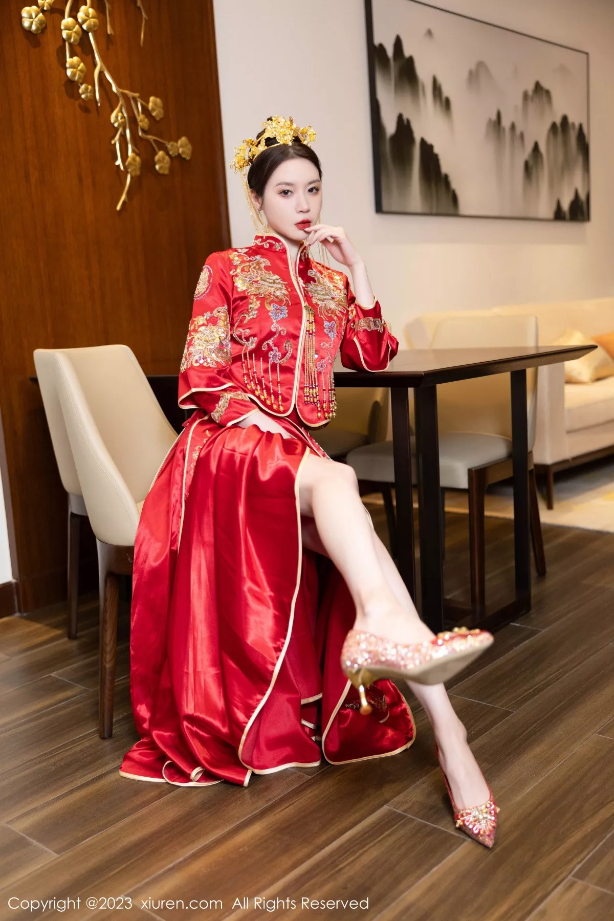 图片[12]-[XiuRen秀人网]第7766期梦心玥写真-秀人集