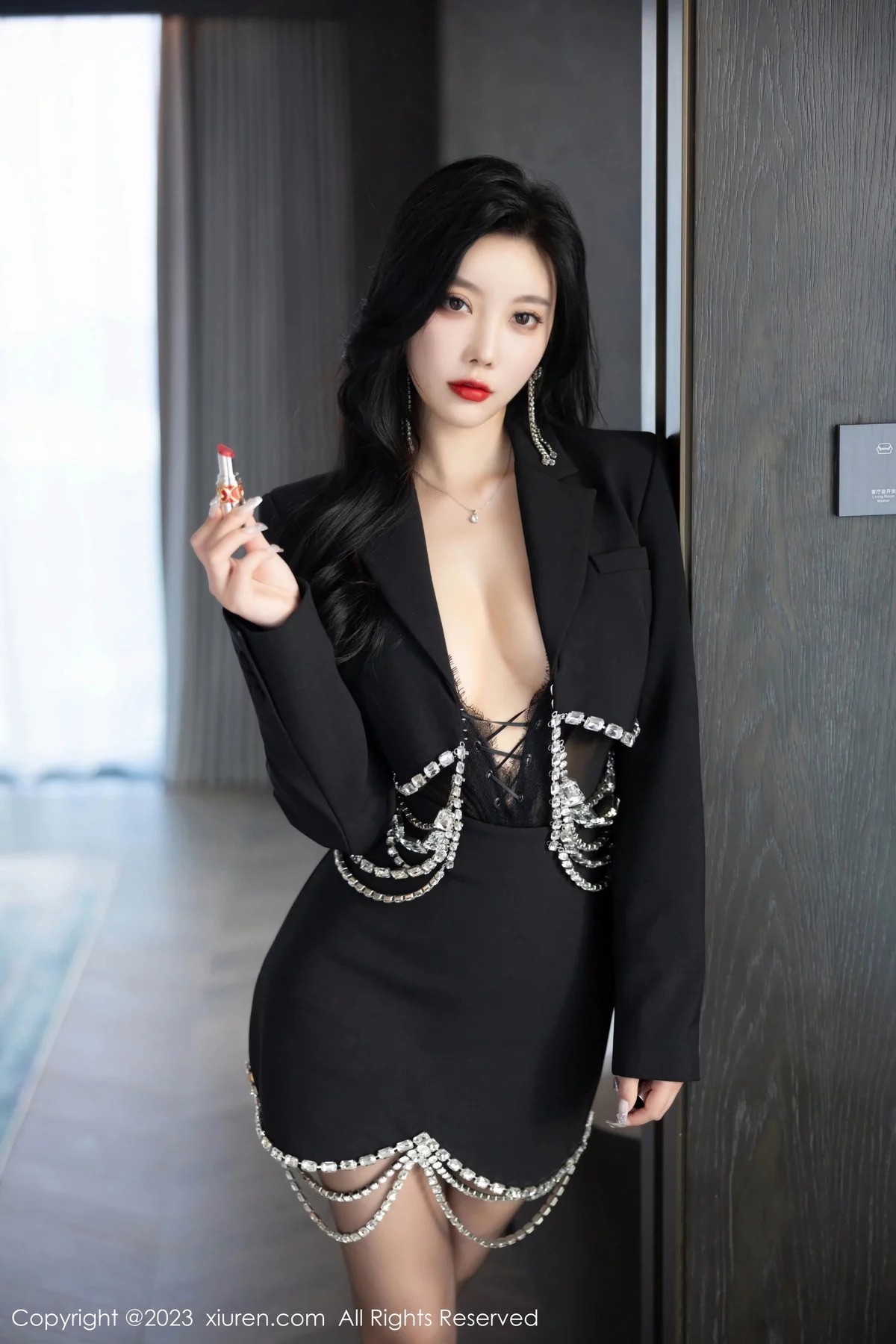 图片[2]-[XiuRen秀人网]第7799期杨晨晨写真-秀人集