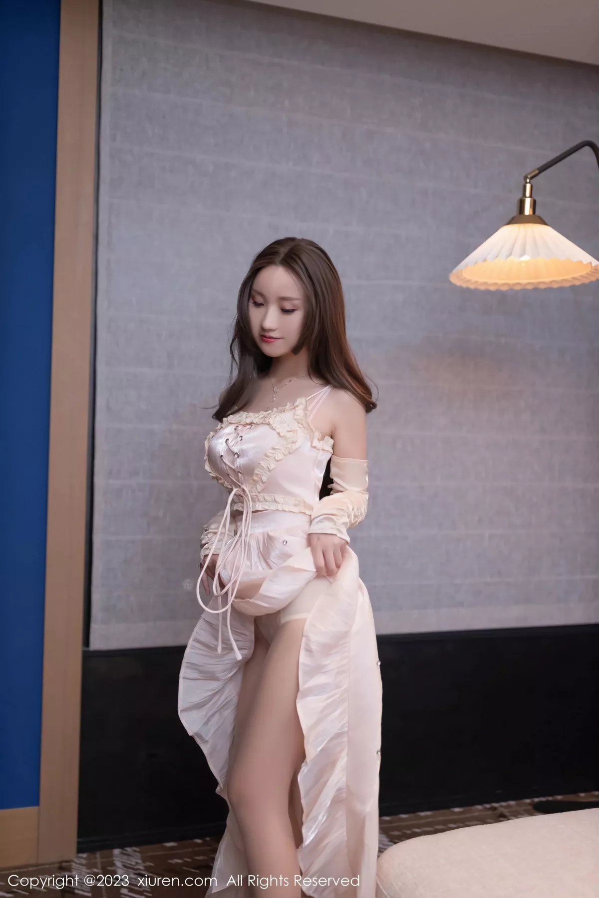 图片[11]-[XiuRen秀人网]第7702期杏子写真-秀人集