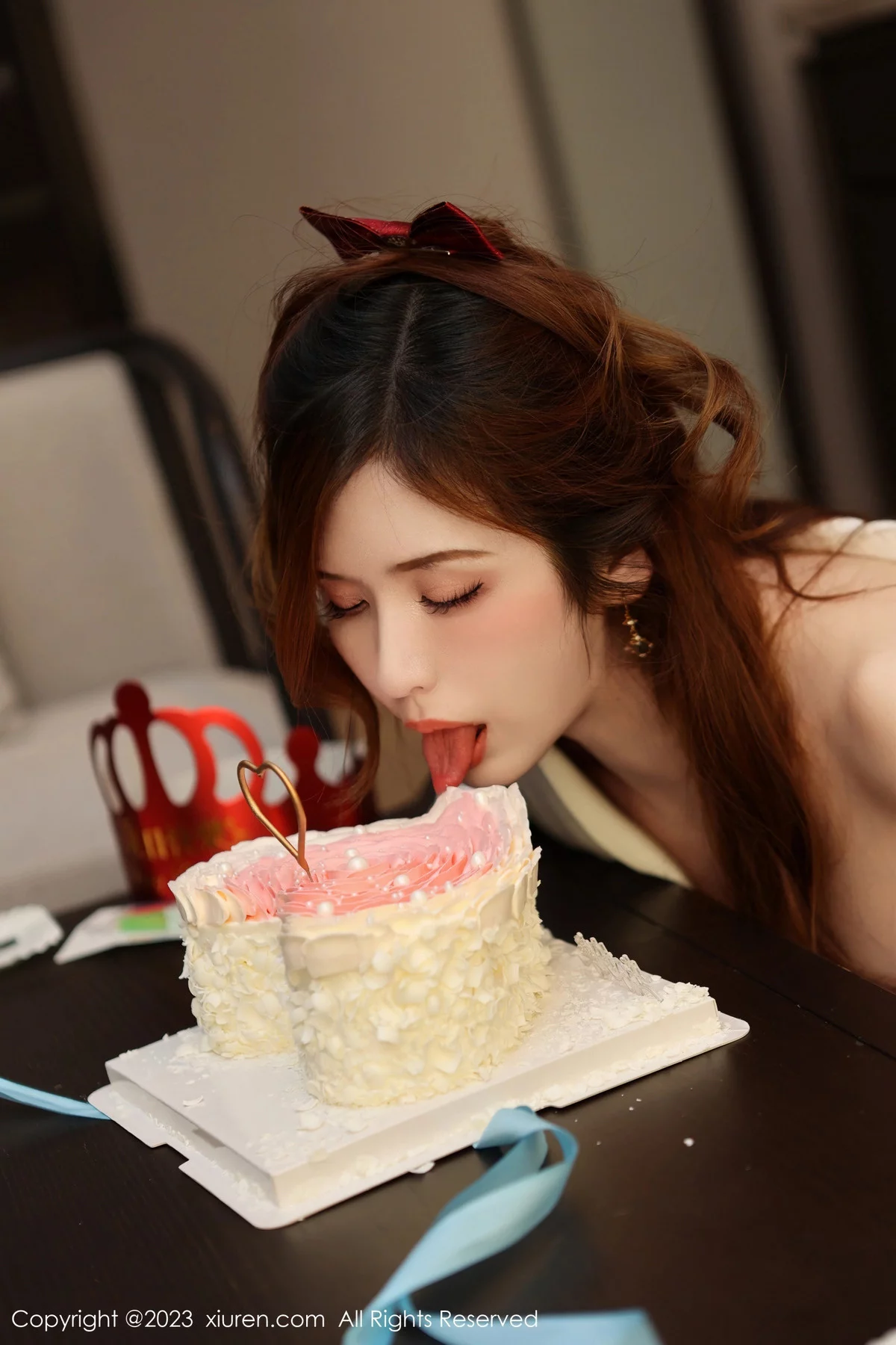 图片[14]-[XiuRen秀人网]第7872期月野兔美妞写真-秀人集