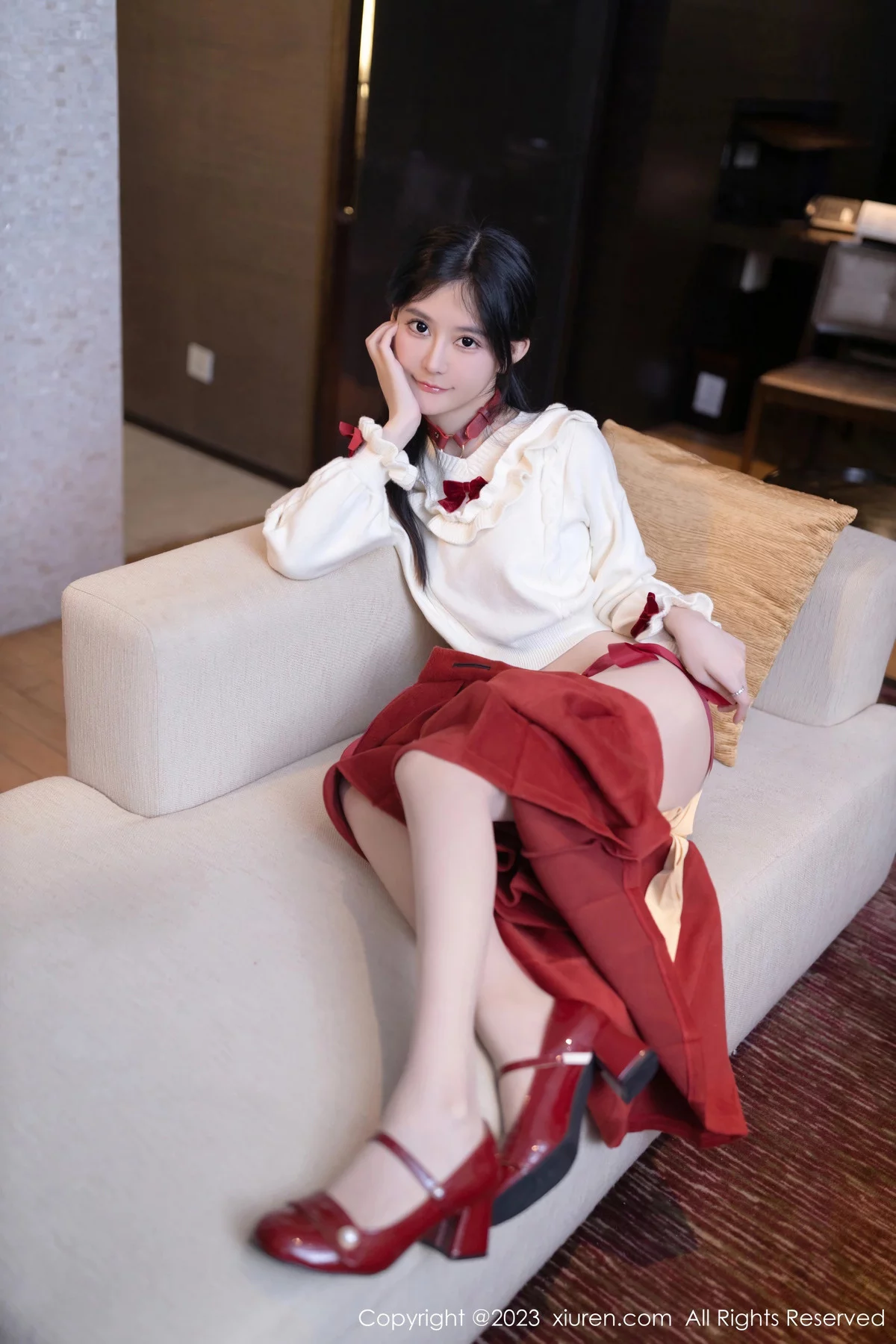 图片[13]-[XiuRen秀人网]第7890期幼幼写真-秀人集