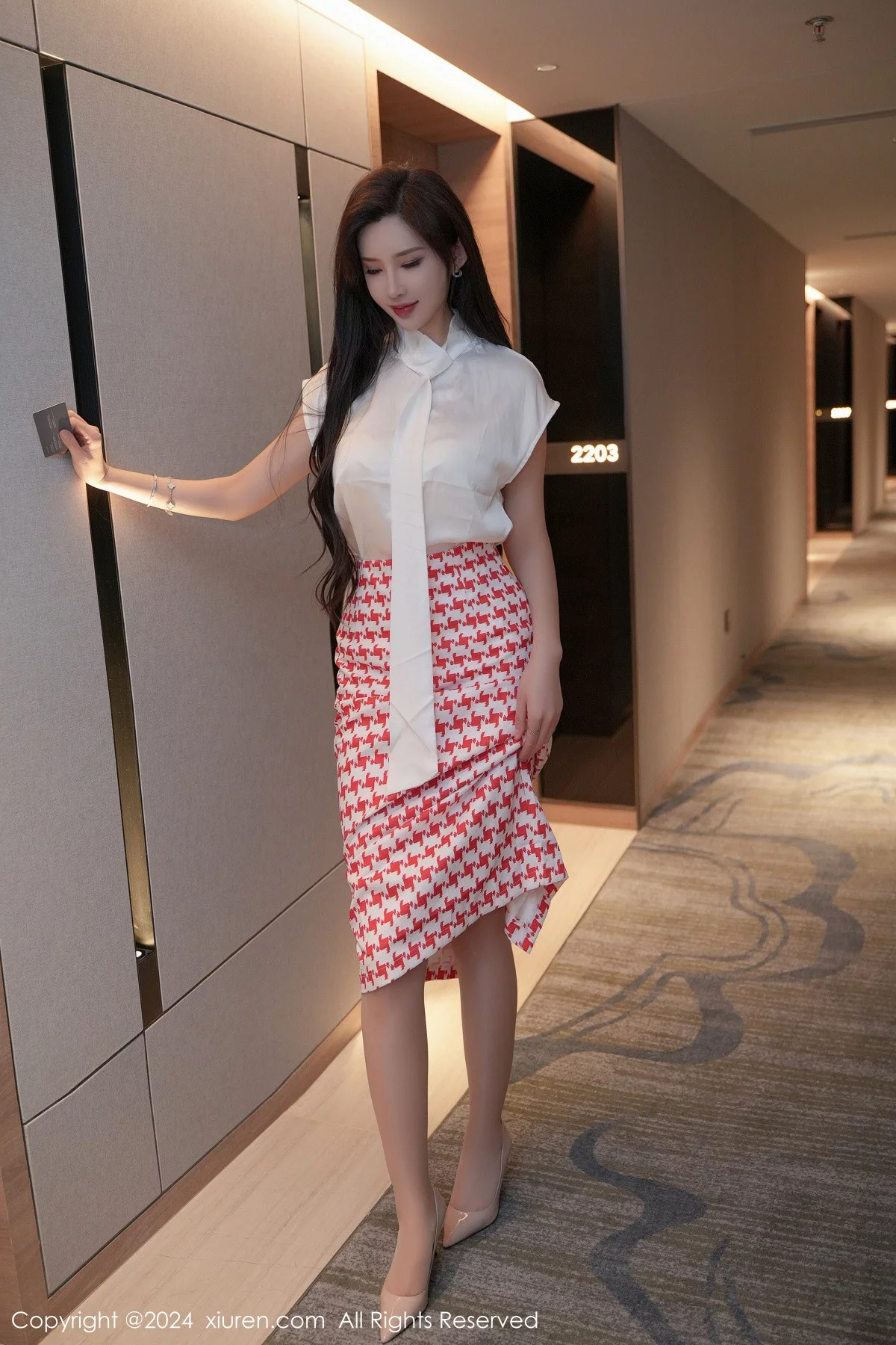 图片[9]-[XiuRen秀人网]第7944期周妍希写真-秀人集