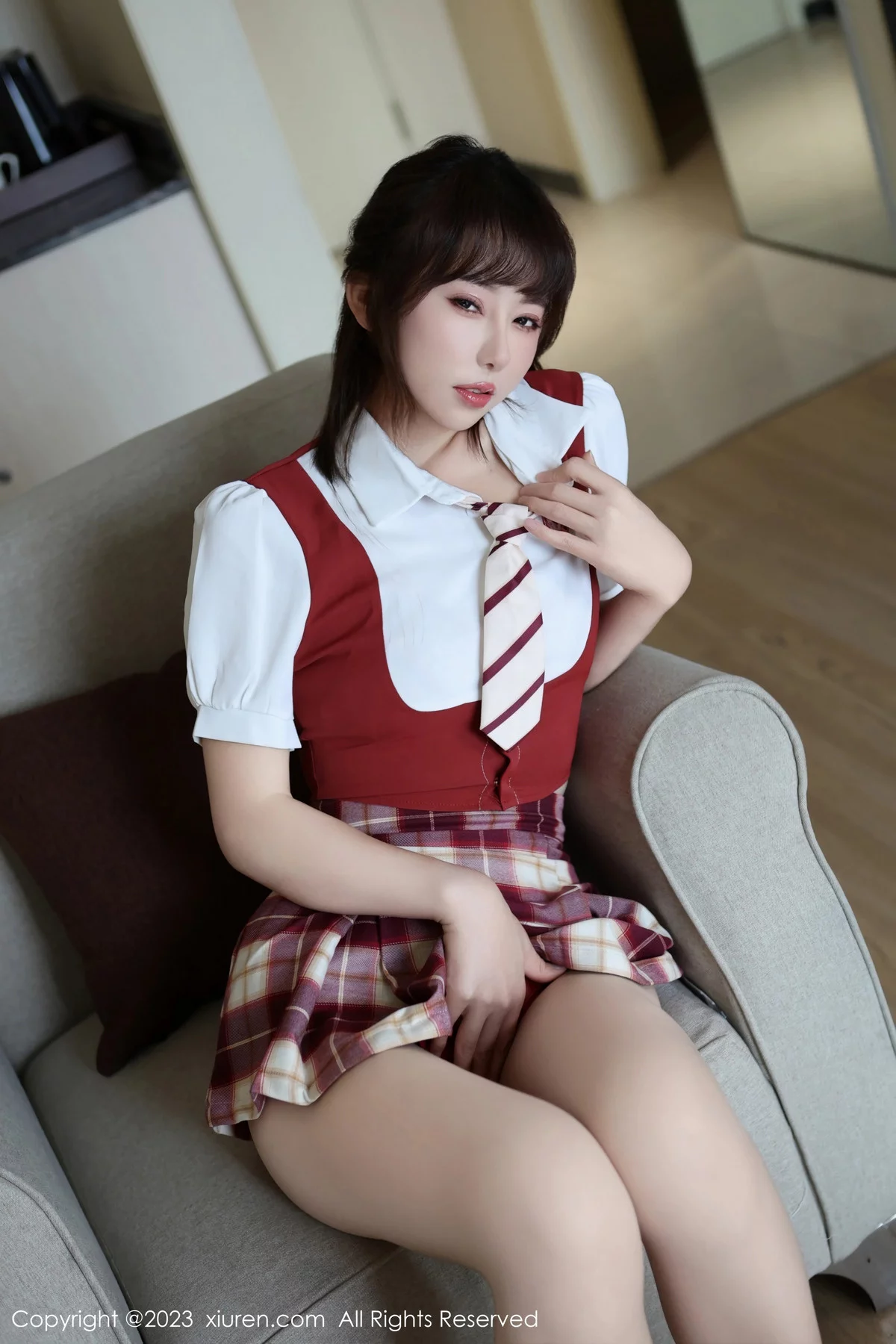 图片[25]-[XiuRen秀人网]第7851期金tiao写真-秀人集